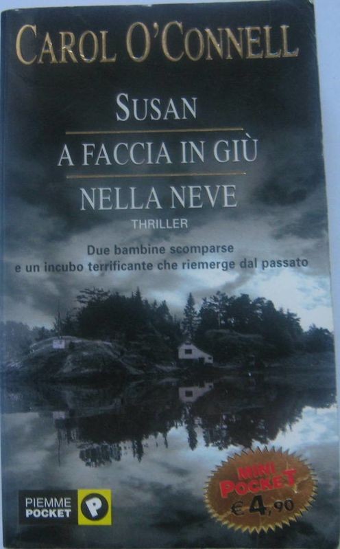 Susan a faccia in giù nella neve