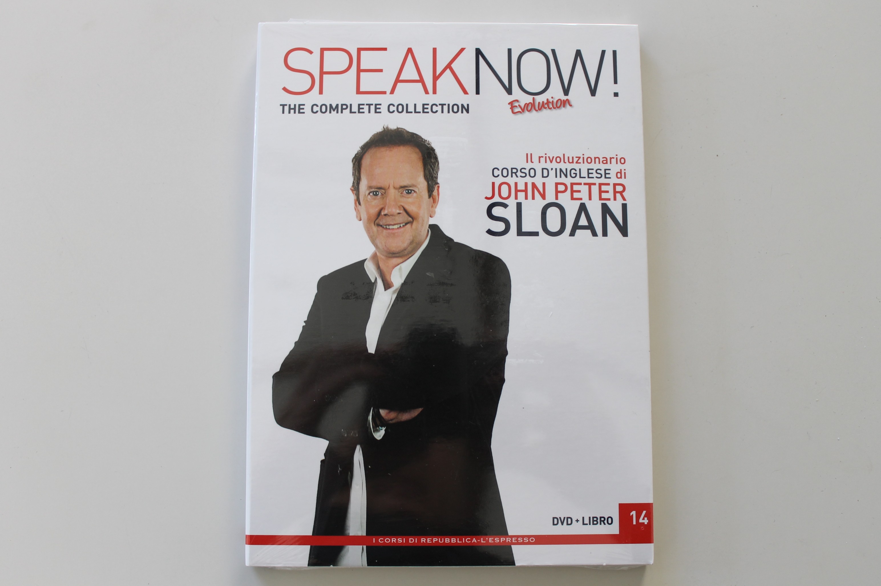 SPEAK NOW! CORSO D'INGLESE DI JOHN PETER SLOAN USCITA 14, L'ESPRESSO, DVD SIGILLATO