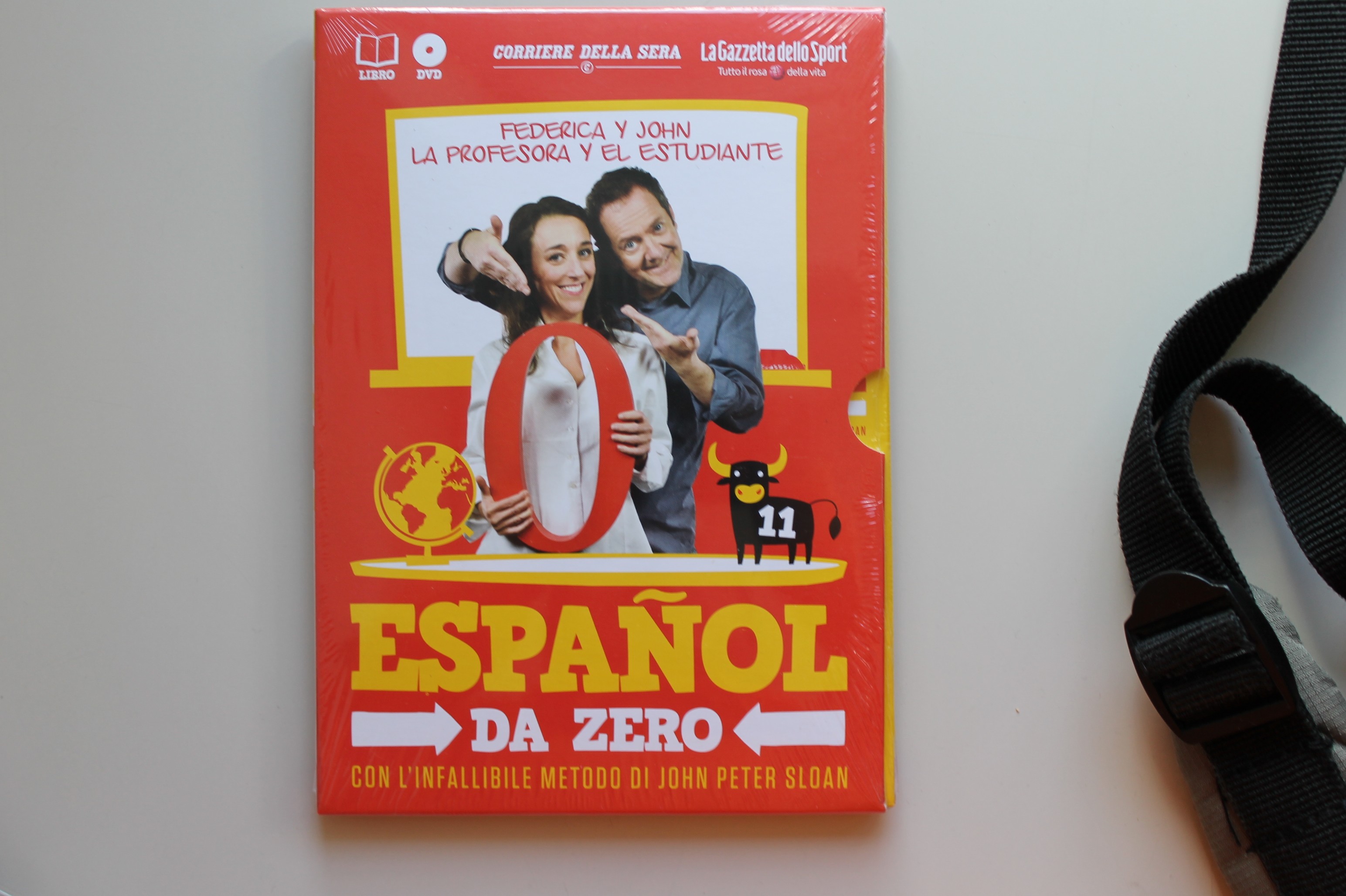 ESPANOL DA ZERO DVD VOLUME 11 CON IL METODO DI JOHN PETER SLOAN, FEDERICA Y JOHN, SIGILLATO