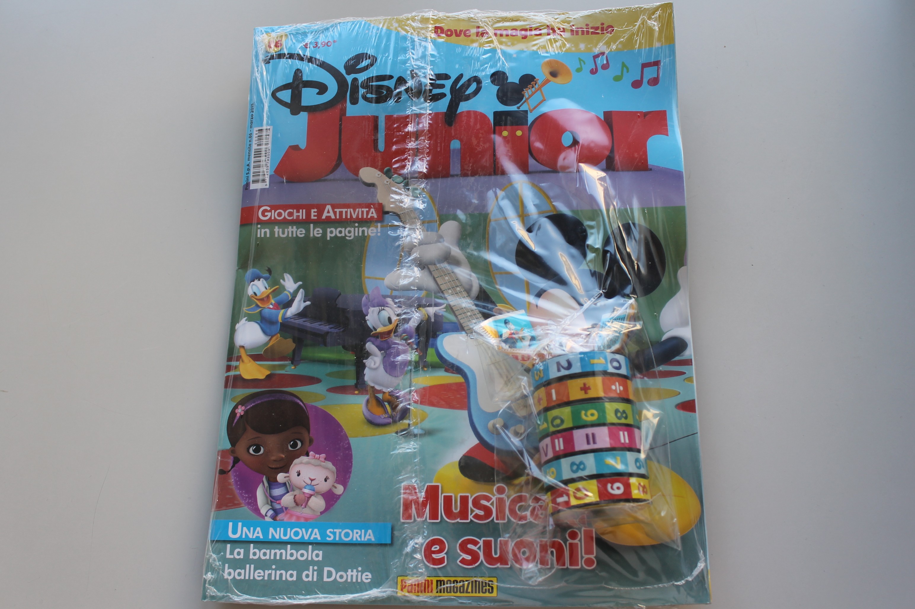 DISNEY JUNIOR, MUSICA E SUONI, 86, MARZO 2015
