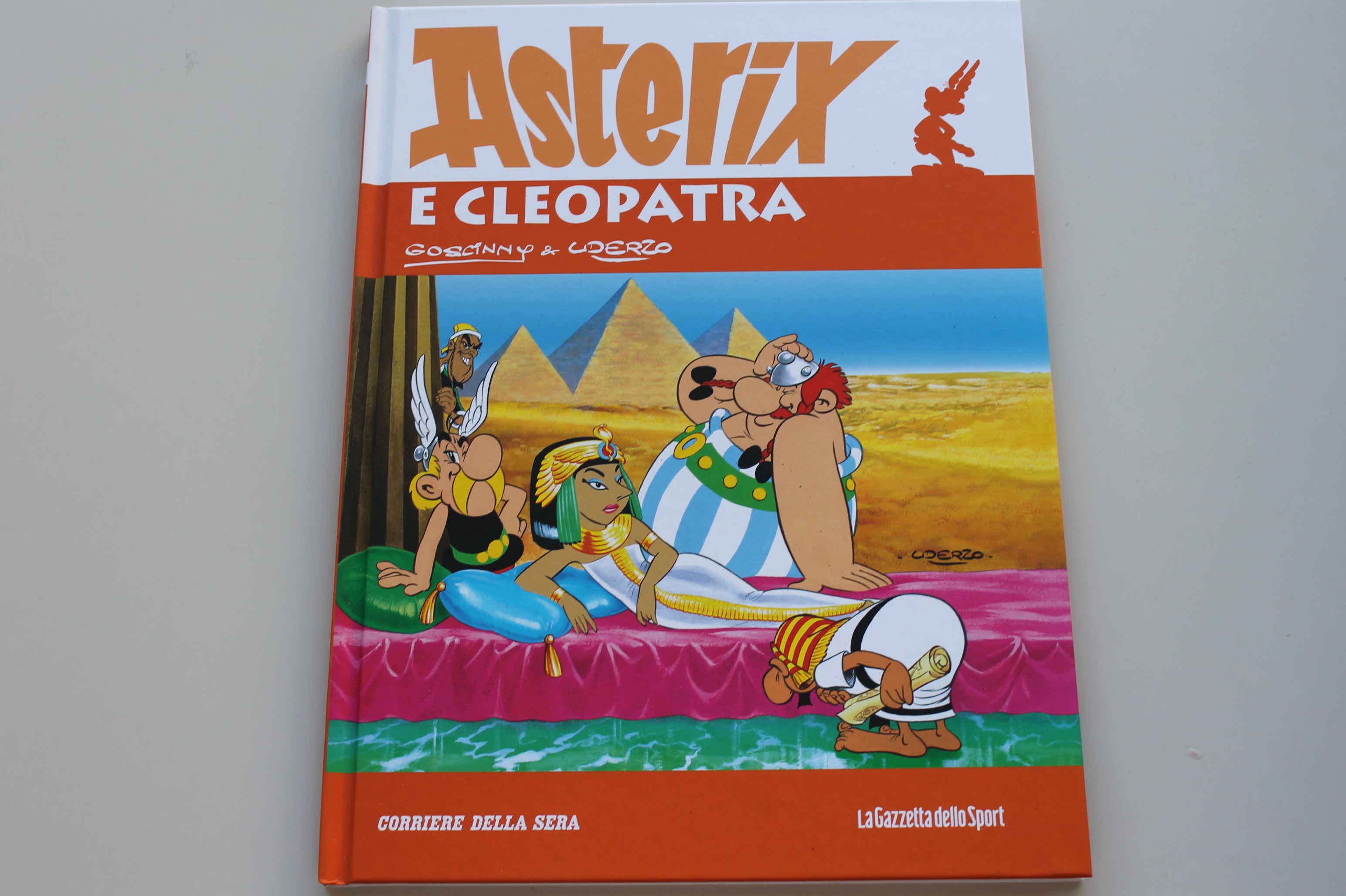 ASTERIX E CLEOPATRA GAZZETTA DELLO SPORT USCITA 1