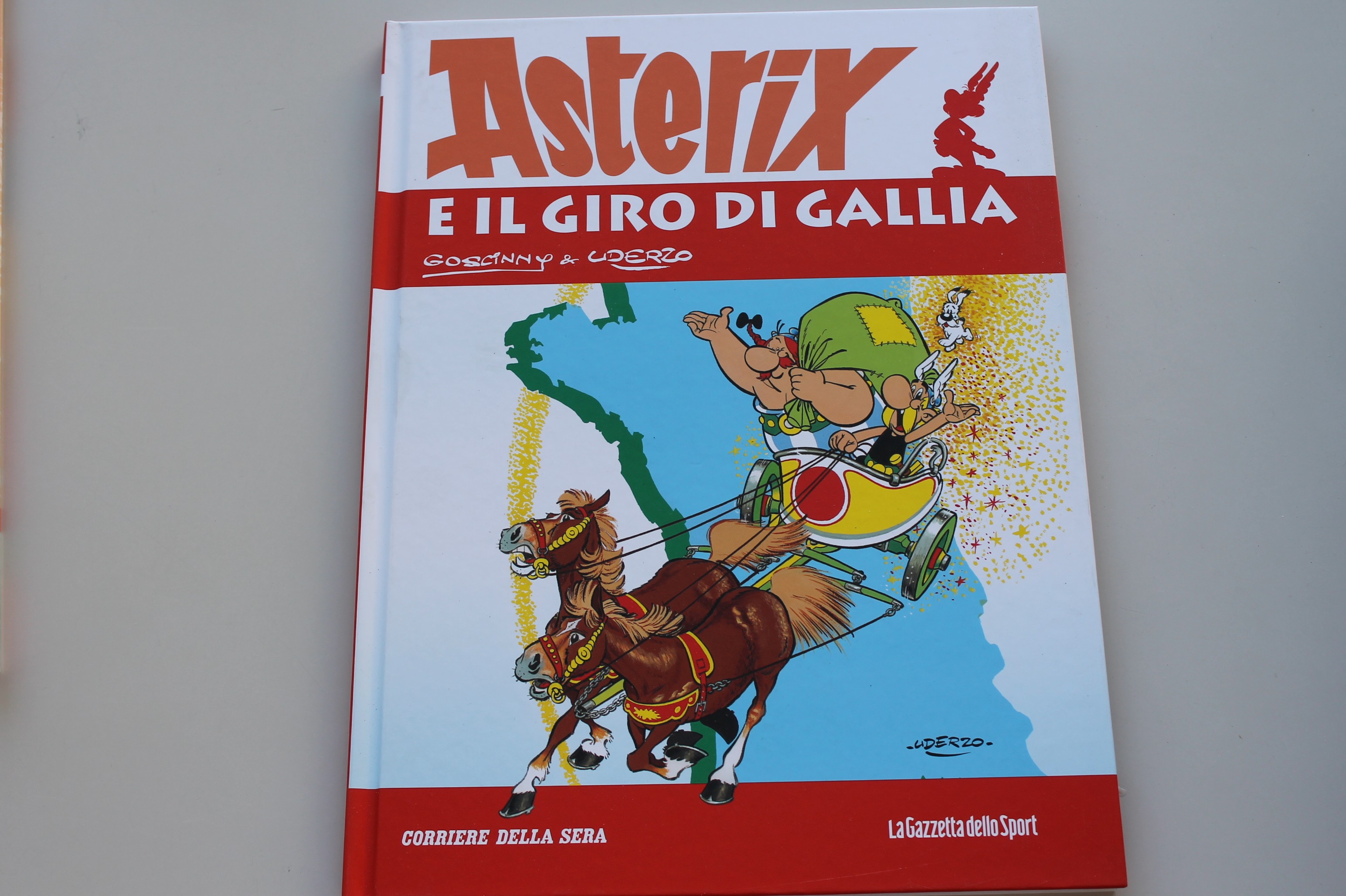 ASTERIX E IL GIRO DI GALLIA GAZZETTA DELLO SPORT USCITA 2