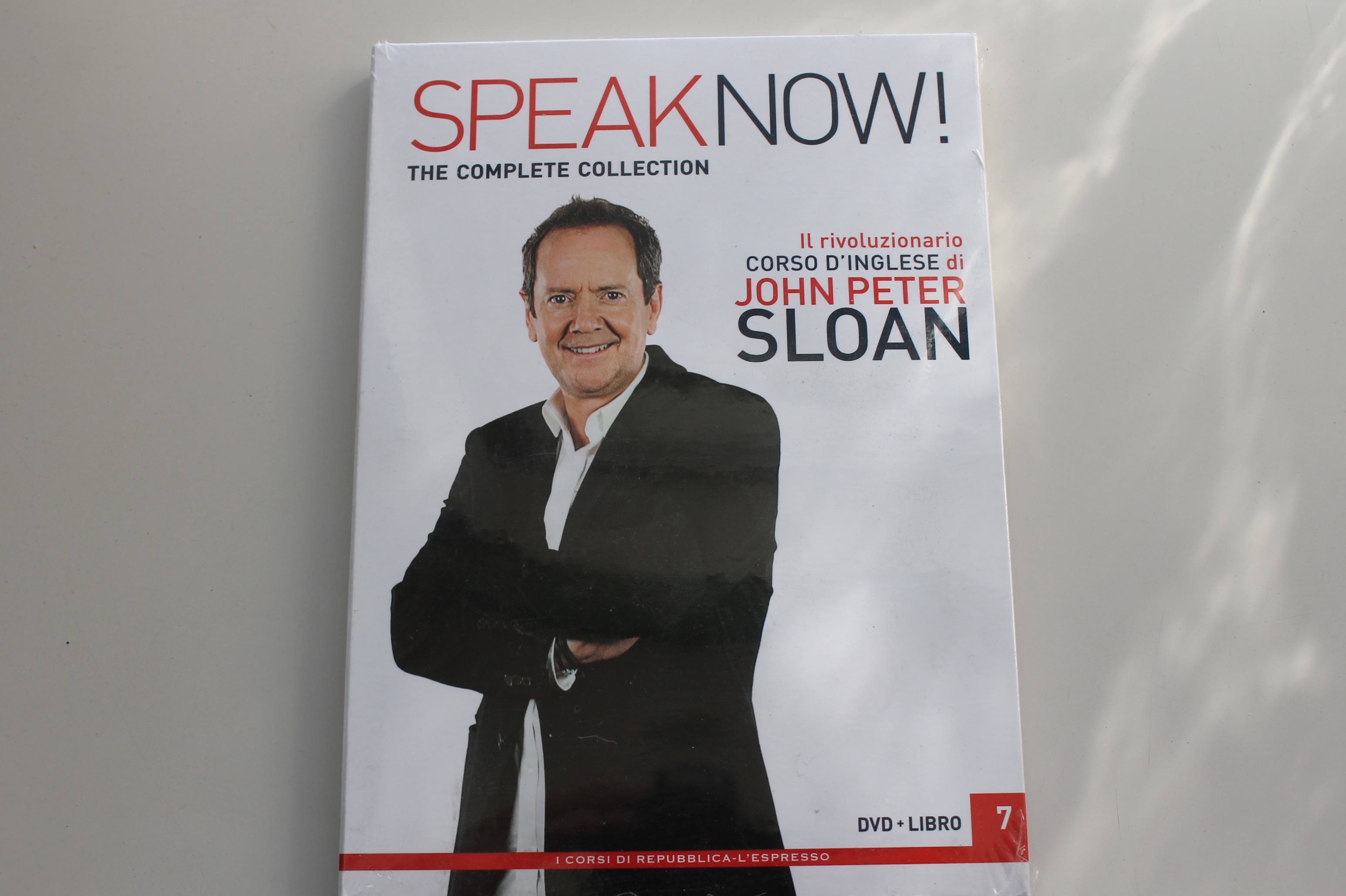 SPEAK NOW! CORSO D'INGLESE DI JOHN PETER SLOAN USCITA 7, L'ESPRESSO, DVD SIGILLATO