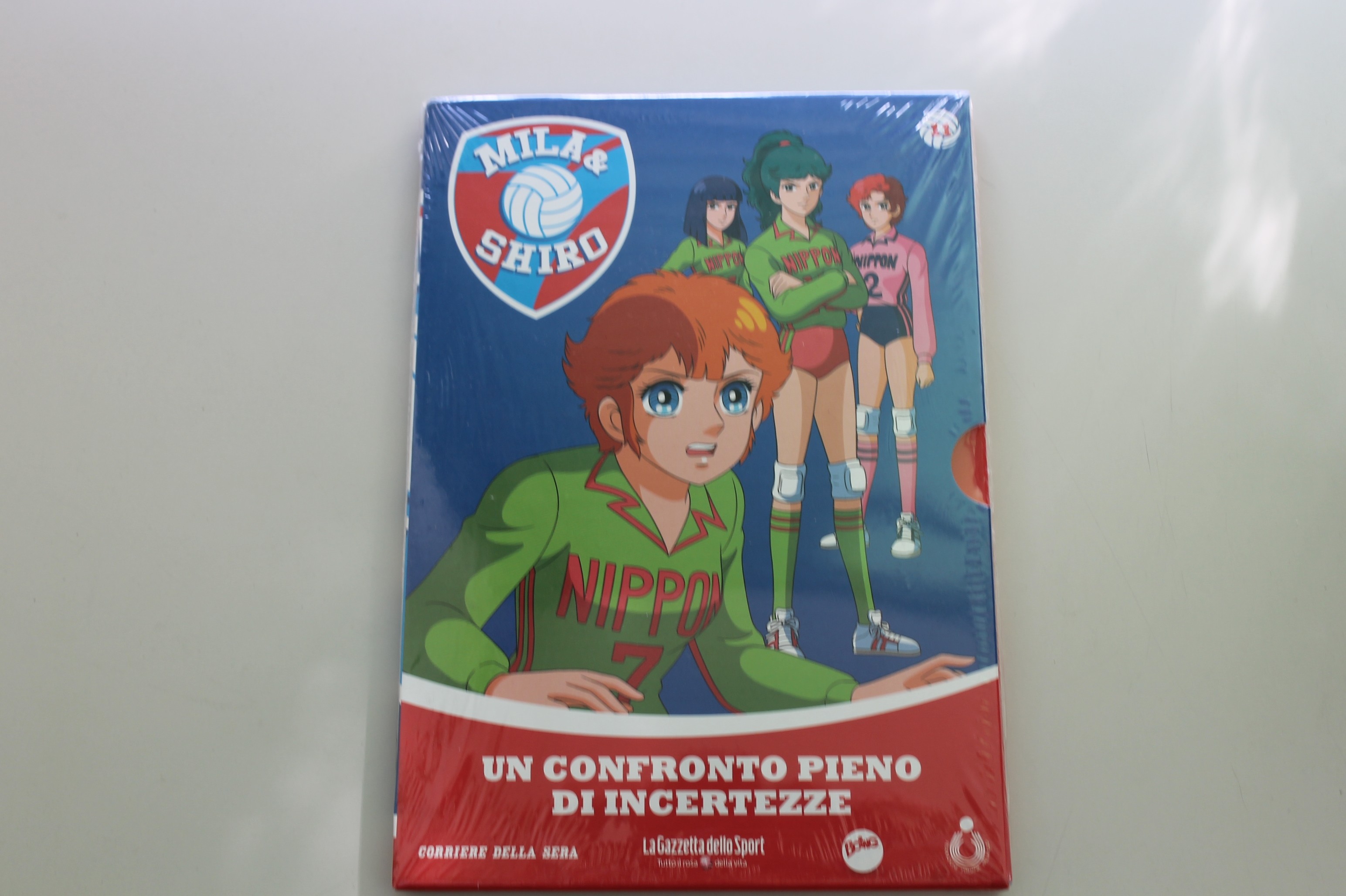 MILA & SHIRO, DVD VOLUME 11, UN CONFRONTO PIENO DI INCERTEZZE, GAZZETTA DELLO SPORT, SIGILLATO