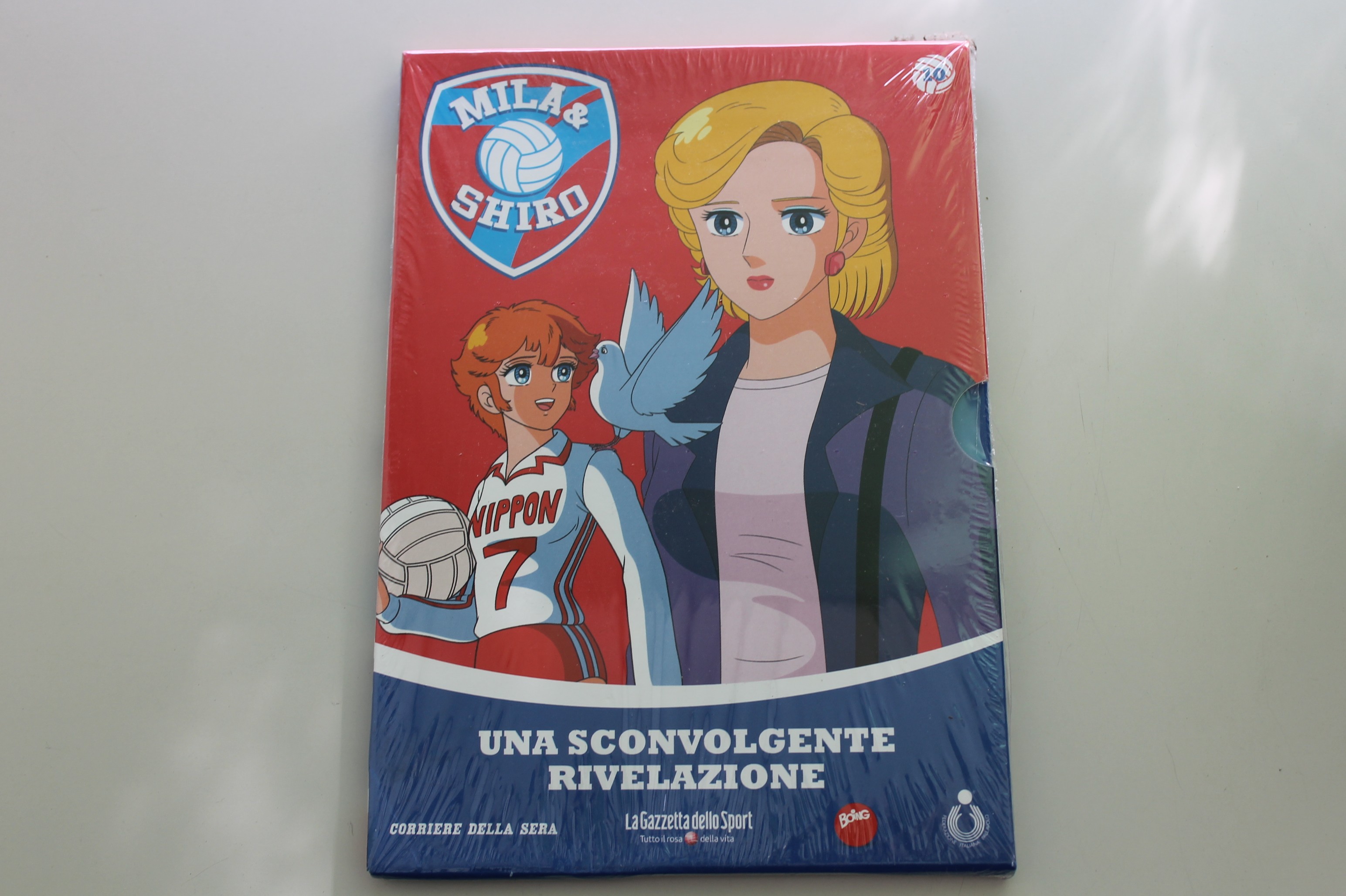 MILA & SHIRO, DVD VOLUME 10, UNA SCONVOLGENTE RIVELAZIONE, GAZZETTA DELLO SPORT, SIGILLATO