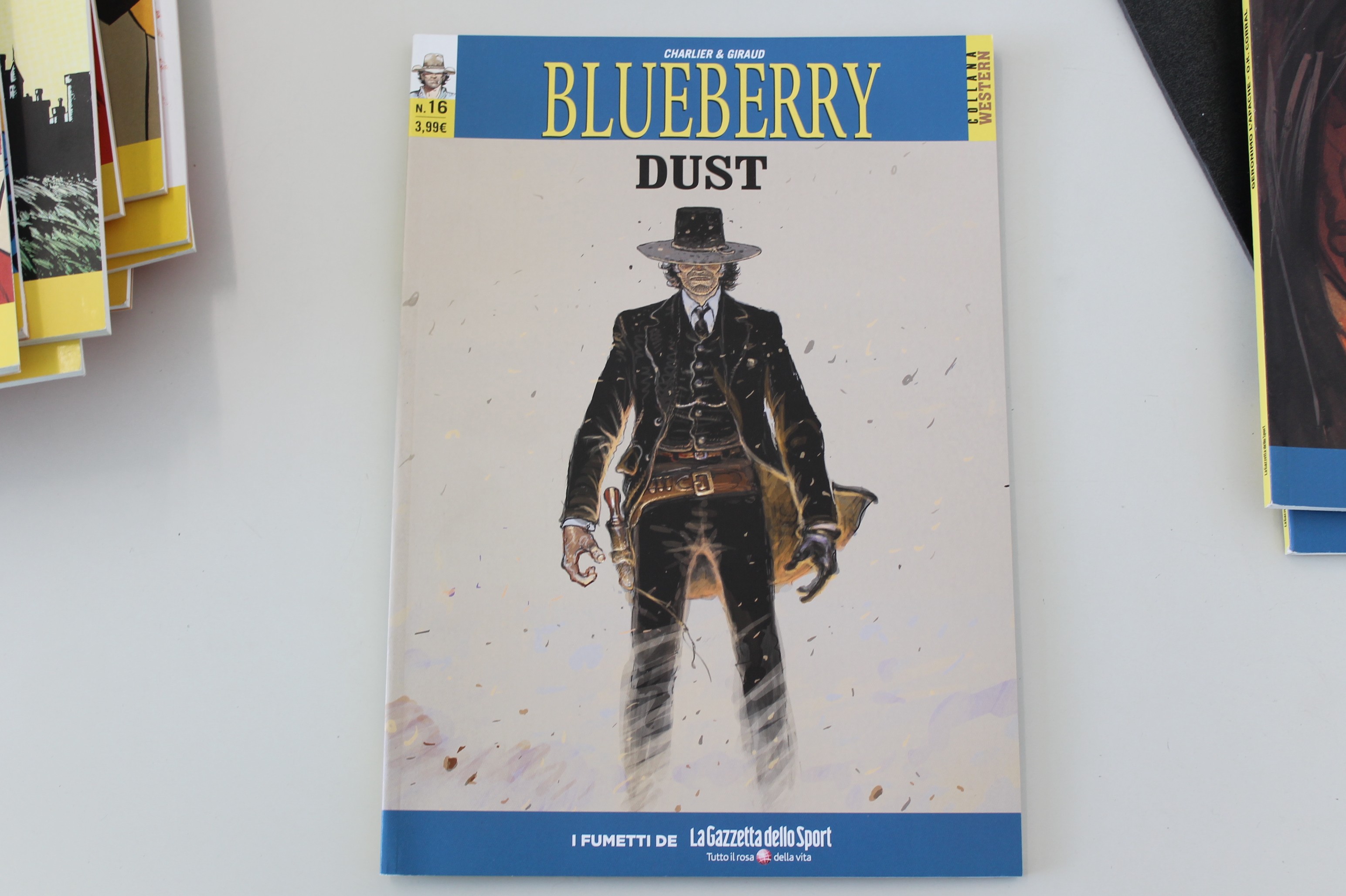 BLUEBERRY, DUST, GAZZETTA DELLO SPORT. USCITA 16