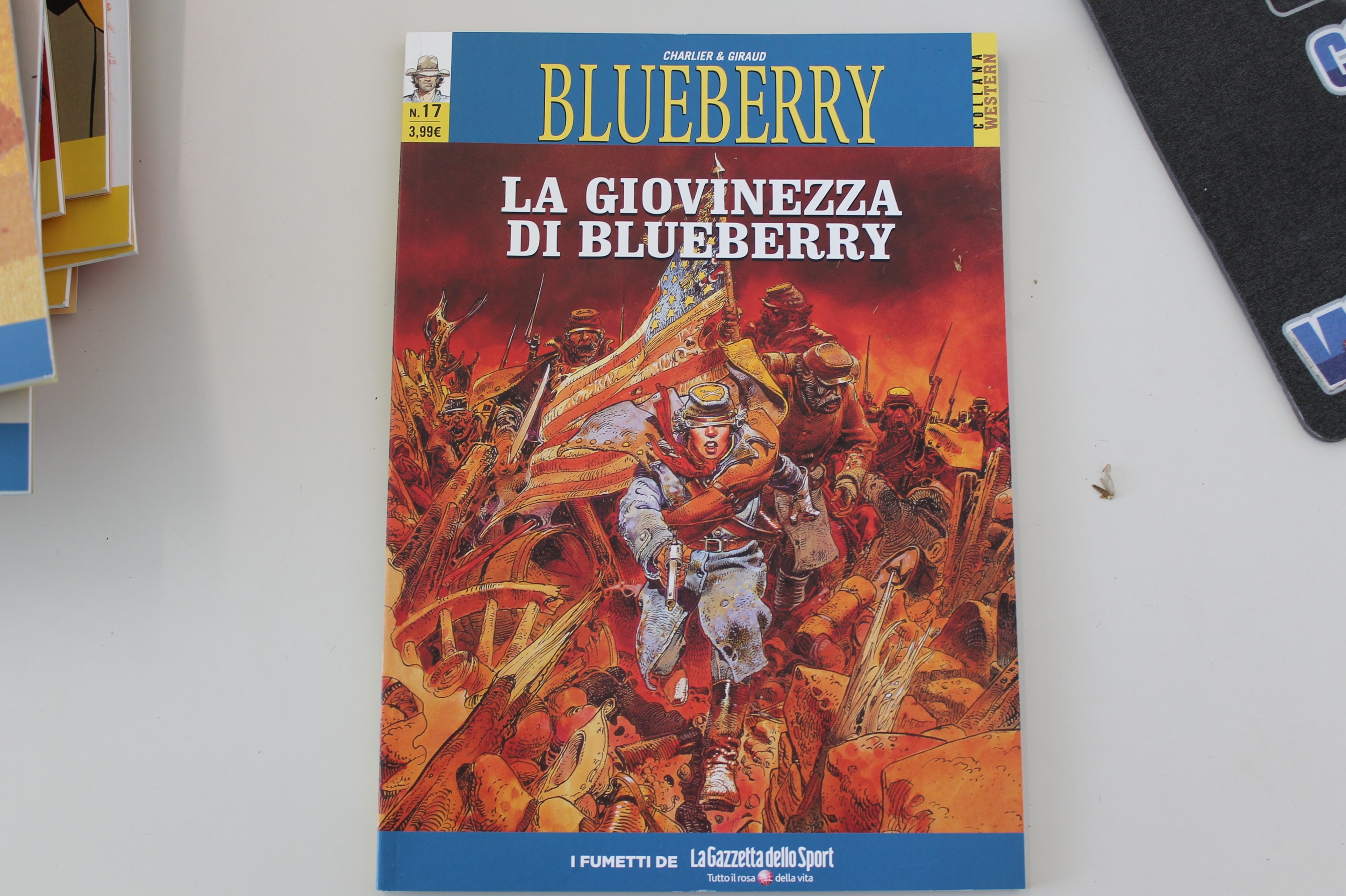 BLUEBERRY, LA GIOVINEZZA DI BLUEBERRY, GAZZETTA DELLO SPORT. USCITA 17