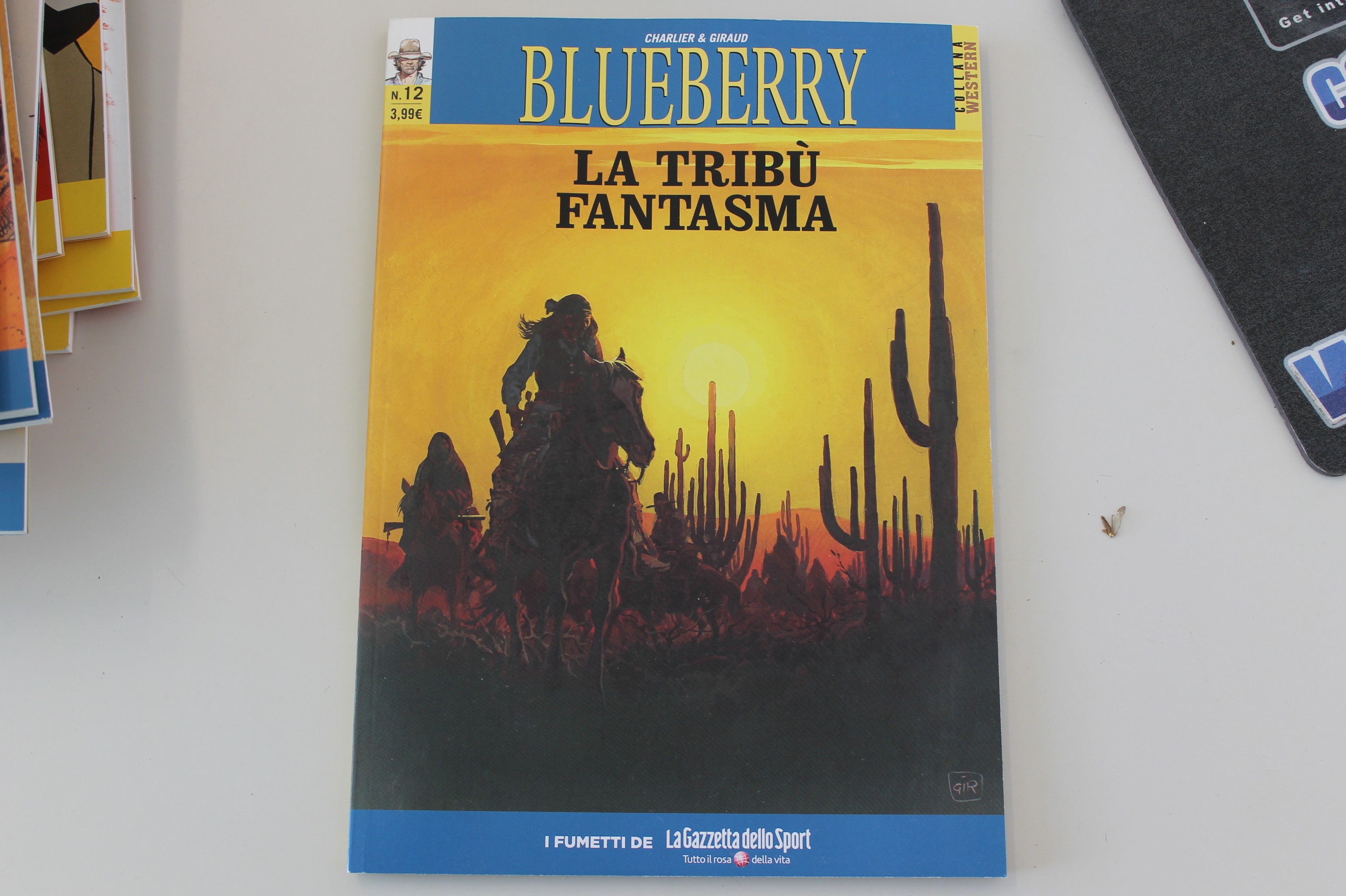 BLUEBERRY, LA TRIBU' FANTASMA, GAZZETTA DELLO SPORT. USCITA 12