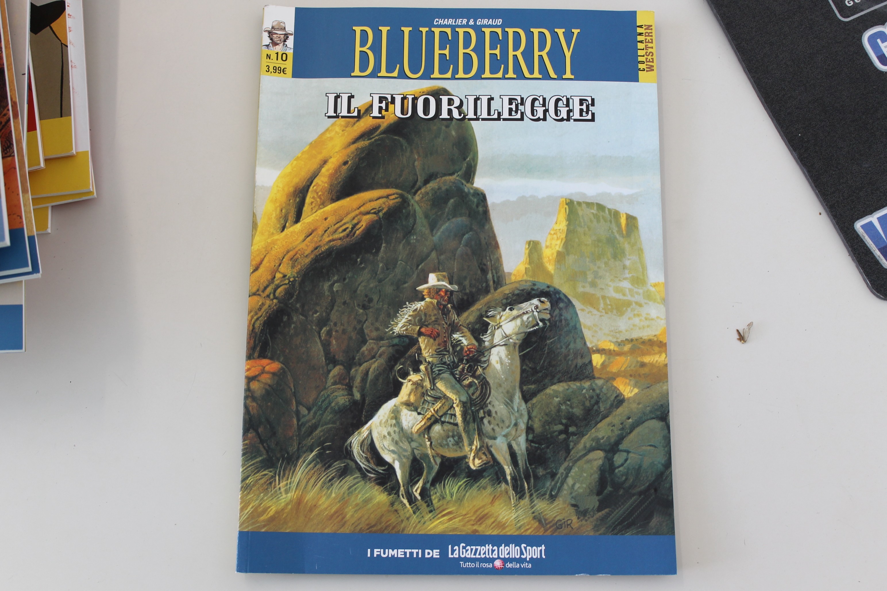 BLUEBERRY, IL FUORILEGGE, GAZZETTA DELLO SPORT. USCITA 10