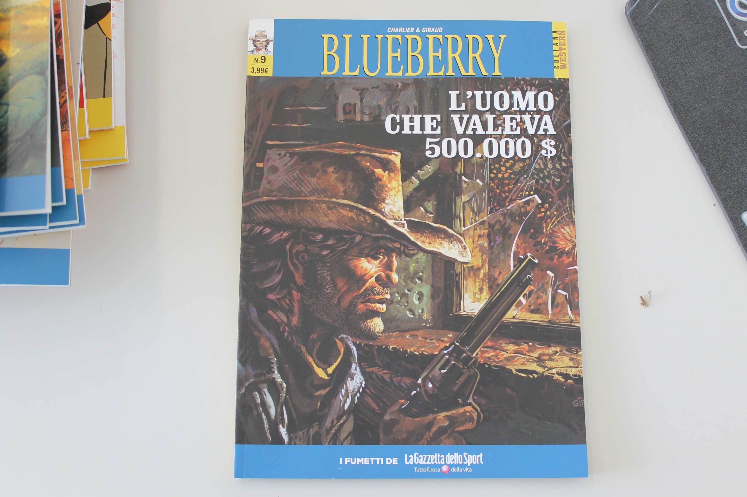 BLUEBERRY, L'UOMO CHE VALEVA 500.000$, GAZZETTA DELLO SPORT. USCITA 9