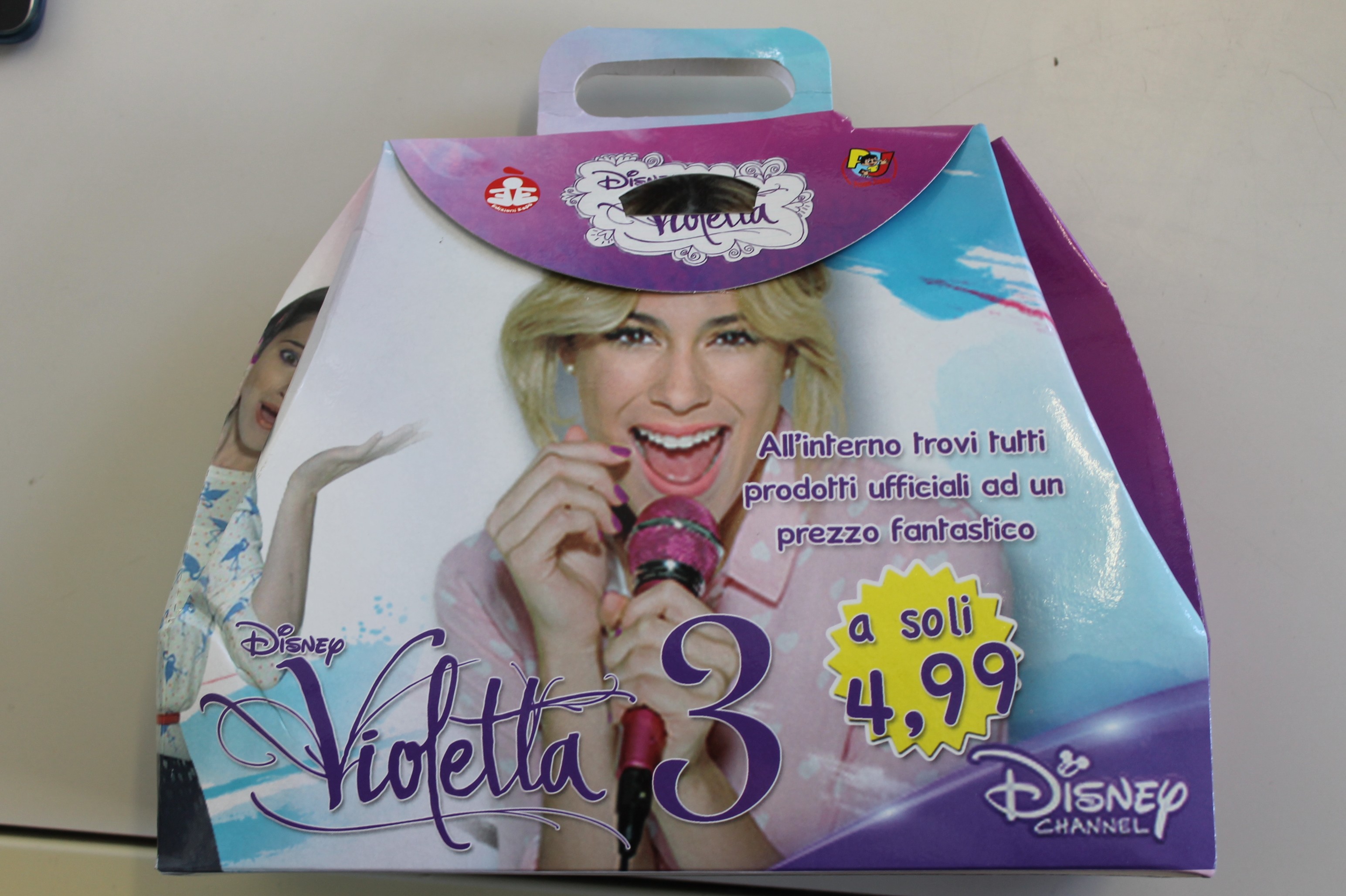 VIOLETTA 3, COFANETTO VALIGETTA CON GADGET