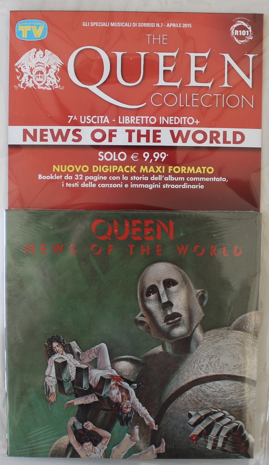 CD QUEEN COLLECTION VOL 7 NEWS OF THE WORLD, TV SORRISI E CANZONI