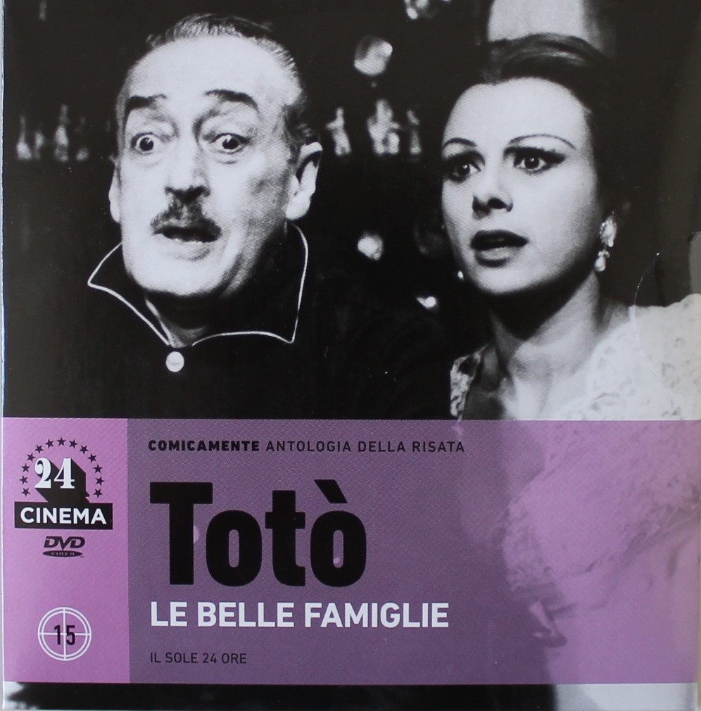 TOTO', DVD LE BELLE FAMIGLIE DVD SLIDE PACK, IL SOLE 24 ORE