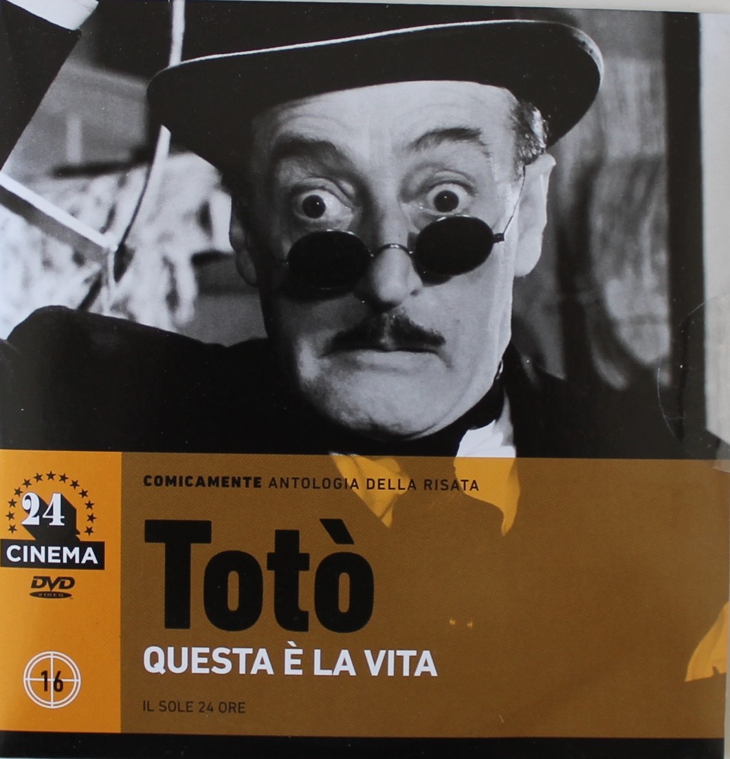 TOTO', DVD QUESTA E' LA VITA DVD SLIDE PACK, IL SOLE 24 ORE