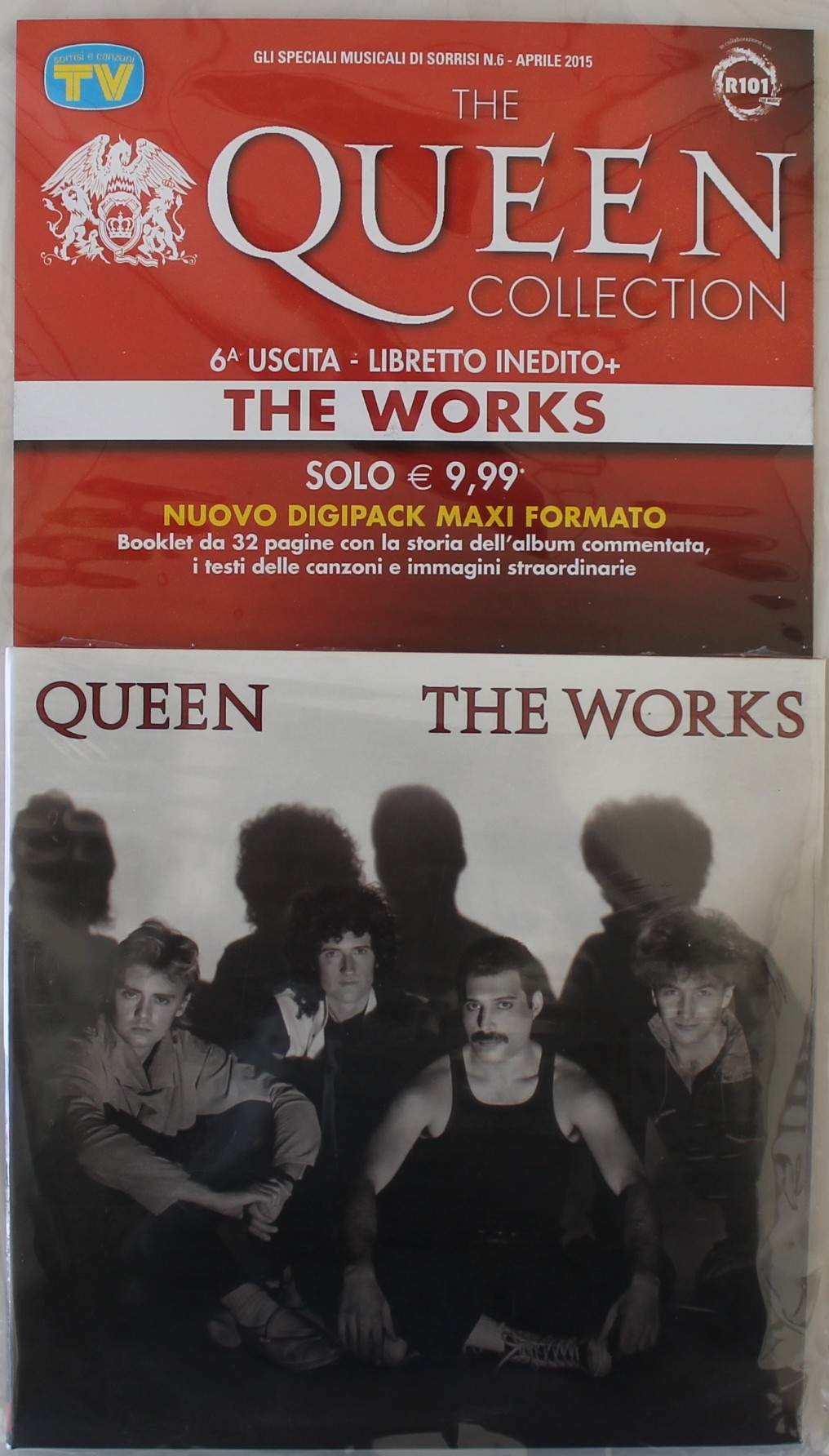 CD QUEEN COLLECTION VOL 6 THE WORKS, TV SORRISI E CANZONI