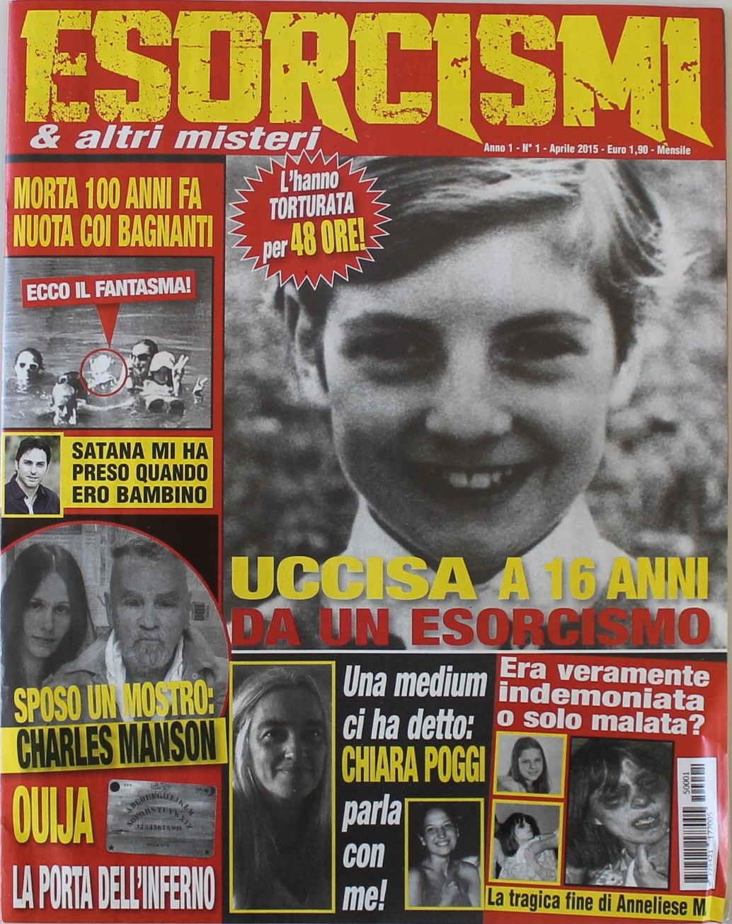 ESORCISMI E ALTRI MISTERI N.1 ANNO 1. CHARLES MANSON