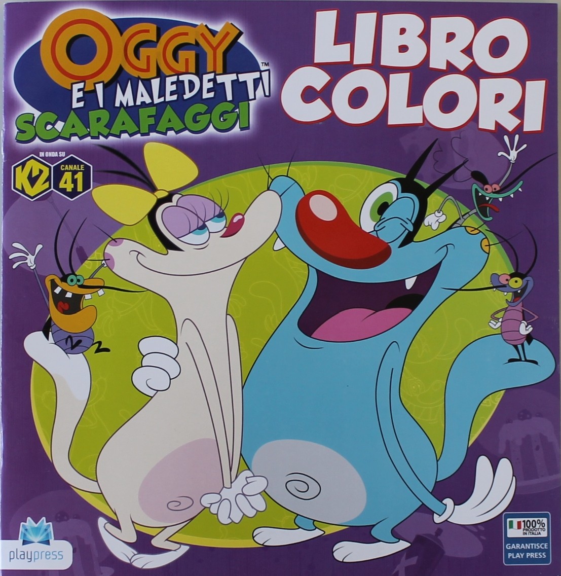OGGY E I MALEDETTI SCARAFAGGI LIBRO COLORI N.1 MARZO-APRILE 2015