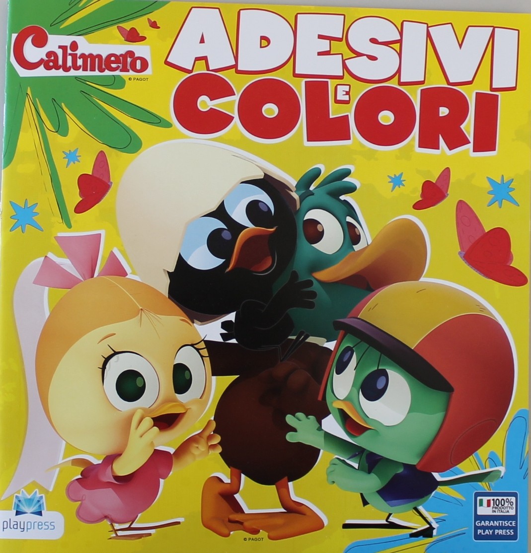 CALIMERO, ADESIVI E COLORI. N.1 APRILE-MAGGIO 2015. 
