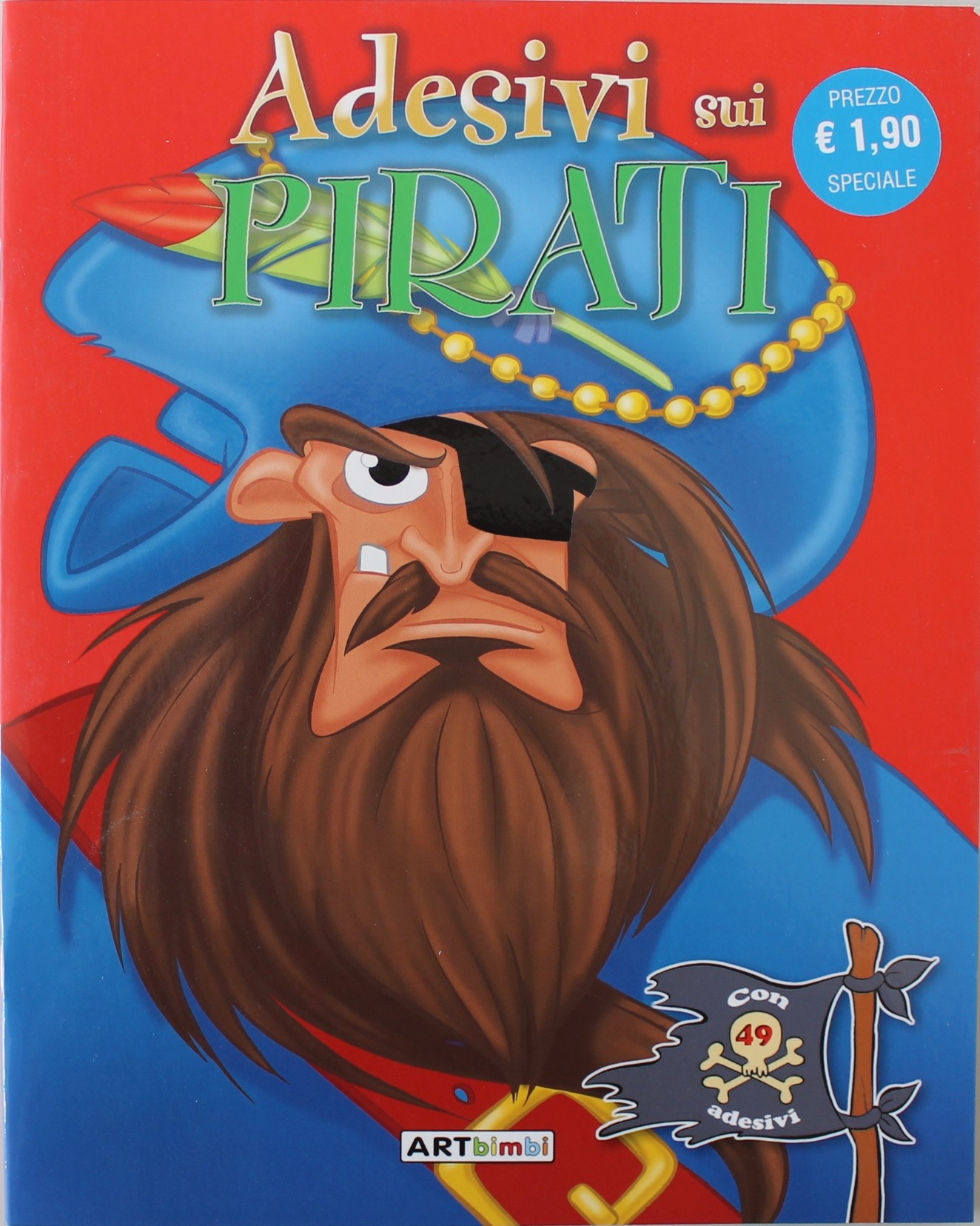 ADESIVI SUI PIRATI (ROSSO)