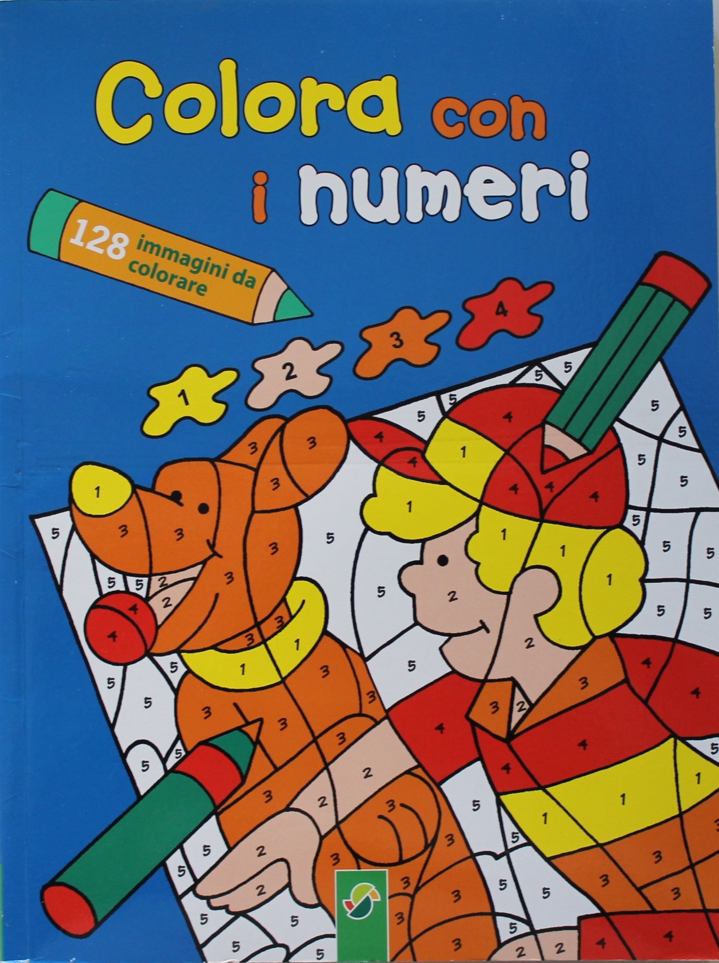 COLORA CON I NUMERI (BLU)
