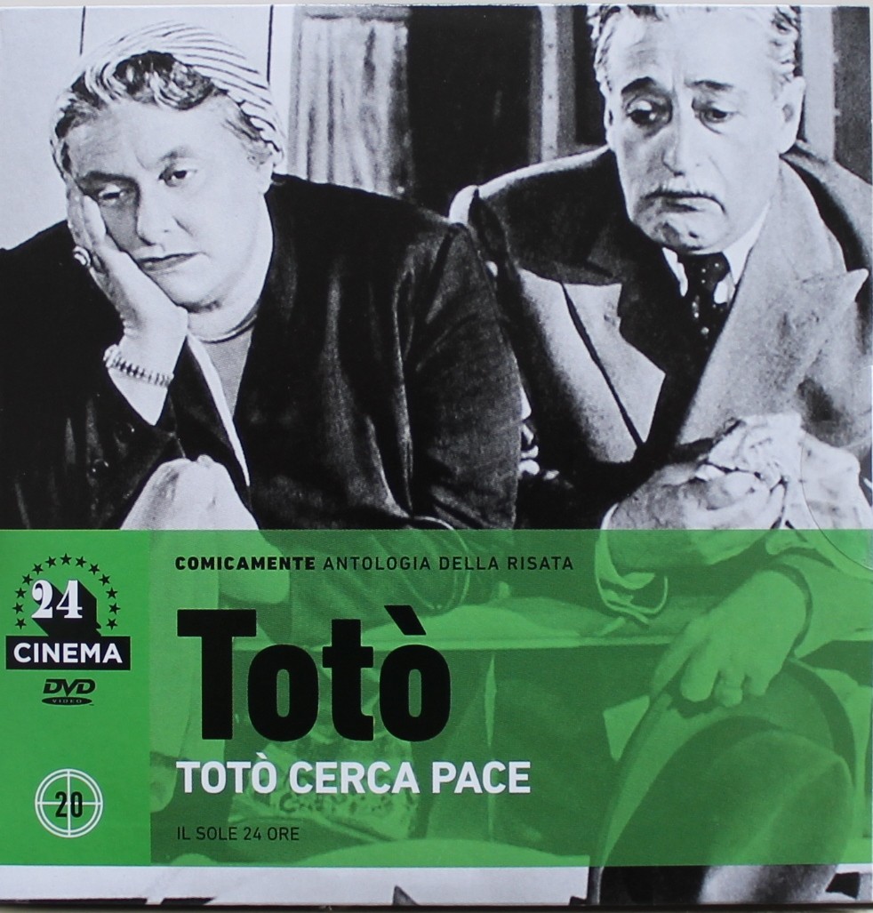 TOTO', DVD TOTO' CERCA PACE DVD SLIDE PACK, IL SOLE 24 ORE