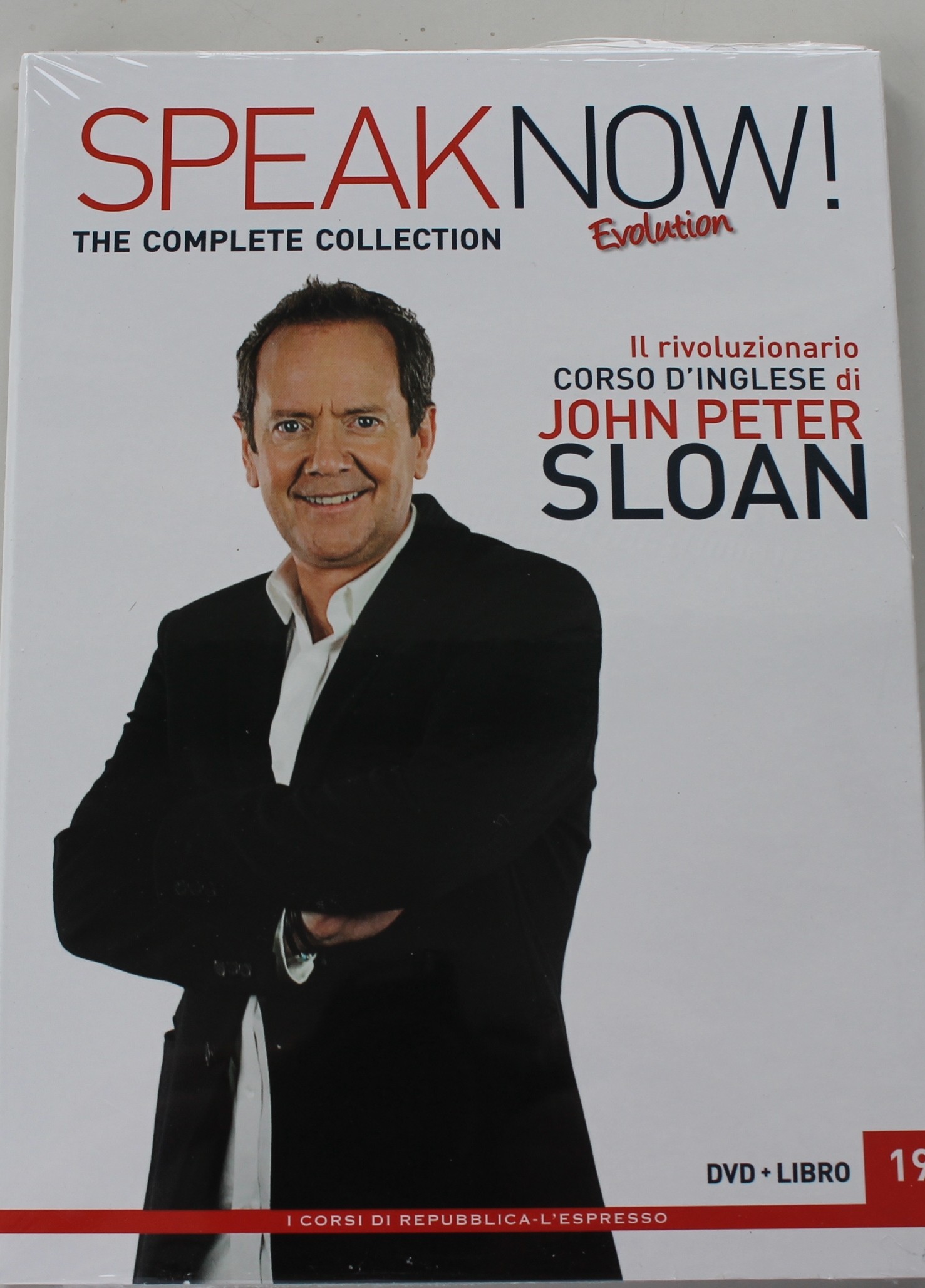 SPEAK NOW! CORSO D'INGLESE DI JOHN PETER SLOAN USCITA 19, L'ESPRESSO, DVD SIGILLATO