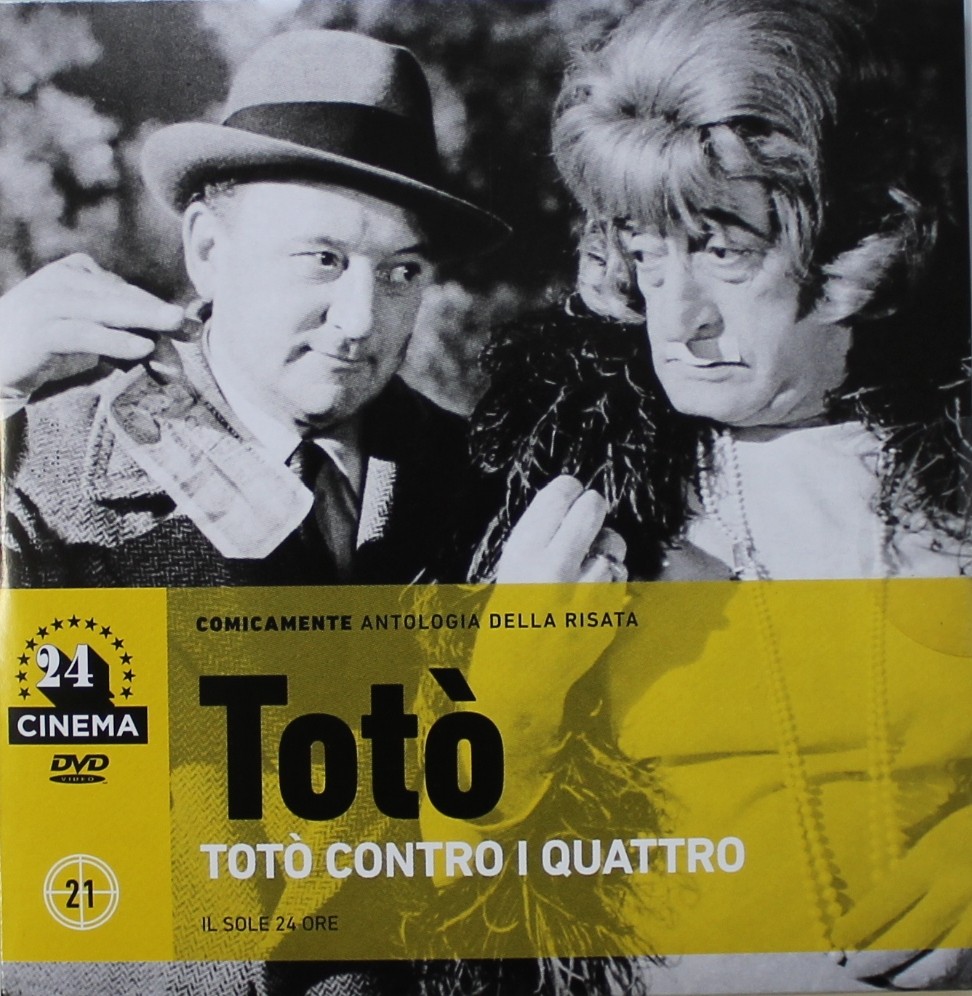 TOTO', DVD TOTO' CONTRO I QUATRO DVD SLIDE PACK, IL SOLE 24 ORE