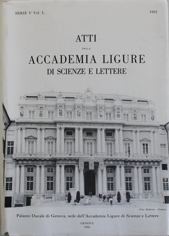 Atti della Accademia Ligure di scienze e lettere. Serie V Vol. L