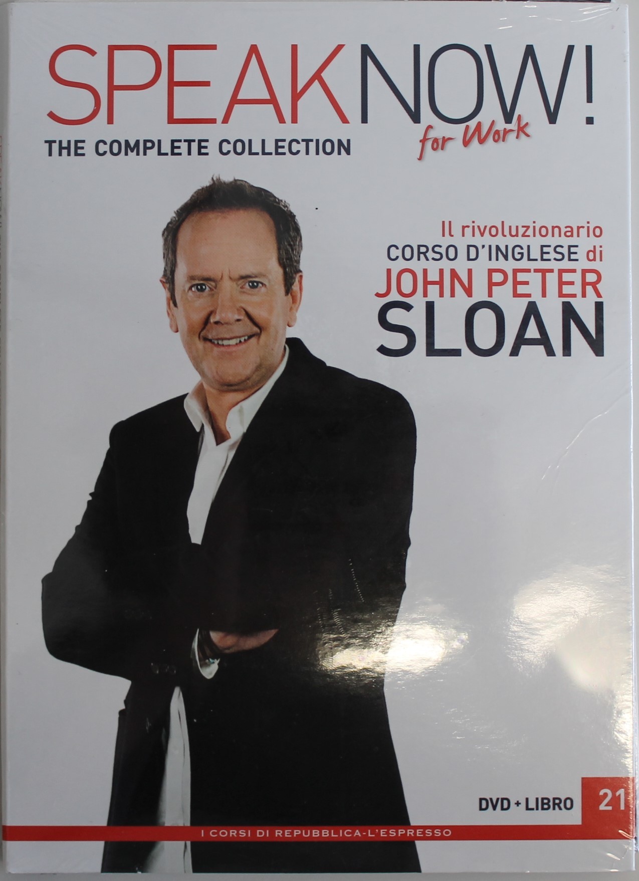 SPEAK NOW! CORSO D'INGLESE DI JOHN PETER SLOAN USCITA 21, L'ESPRESSO, DVD SIGILLATO