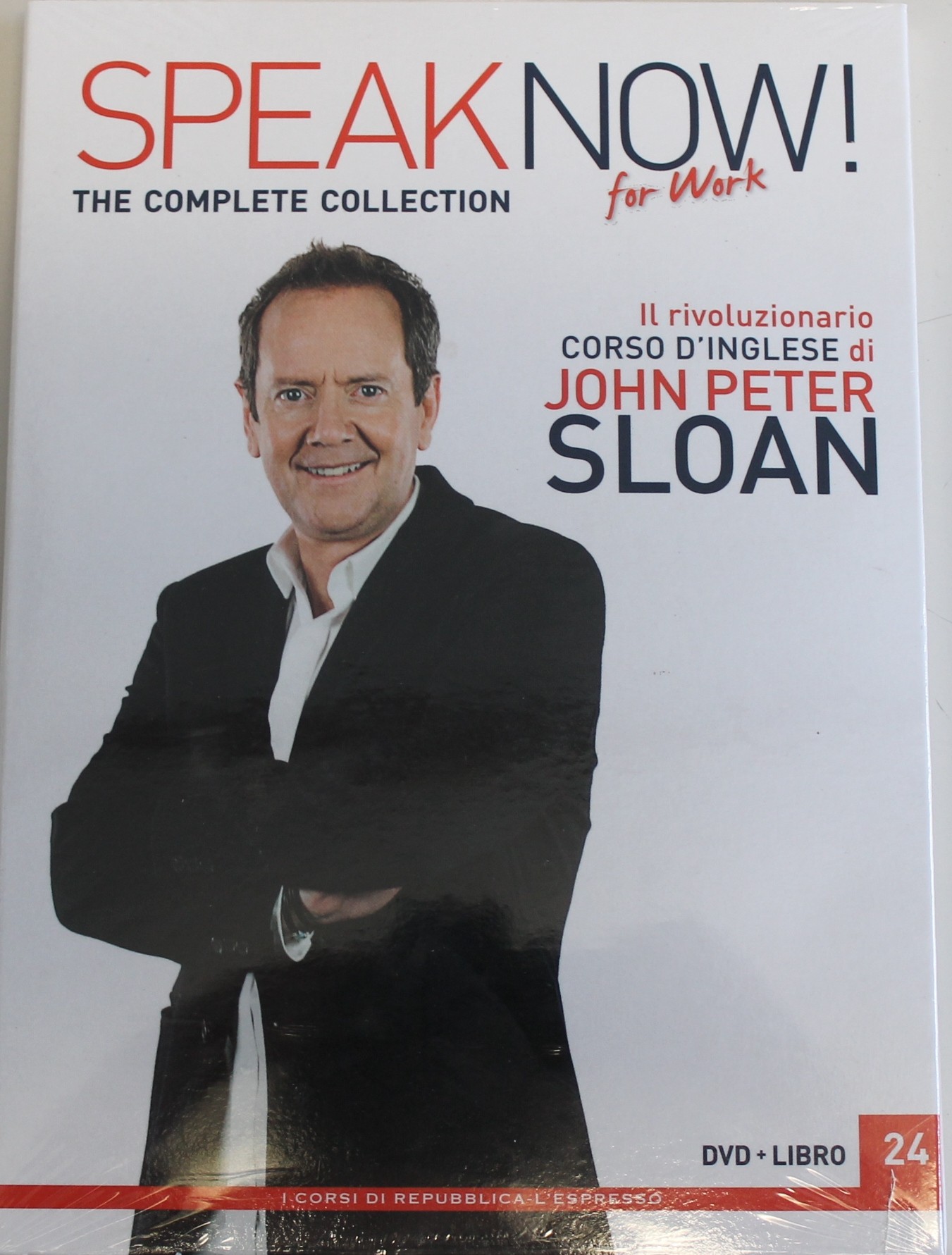 SPEAK NOW! CORSO D'INGLESE DI JOHN PETER SLOAN USCITA 24, L'ESPRESSO, DVD SIGILLATO