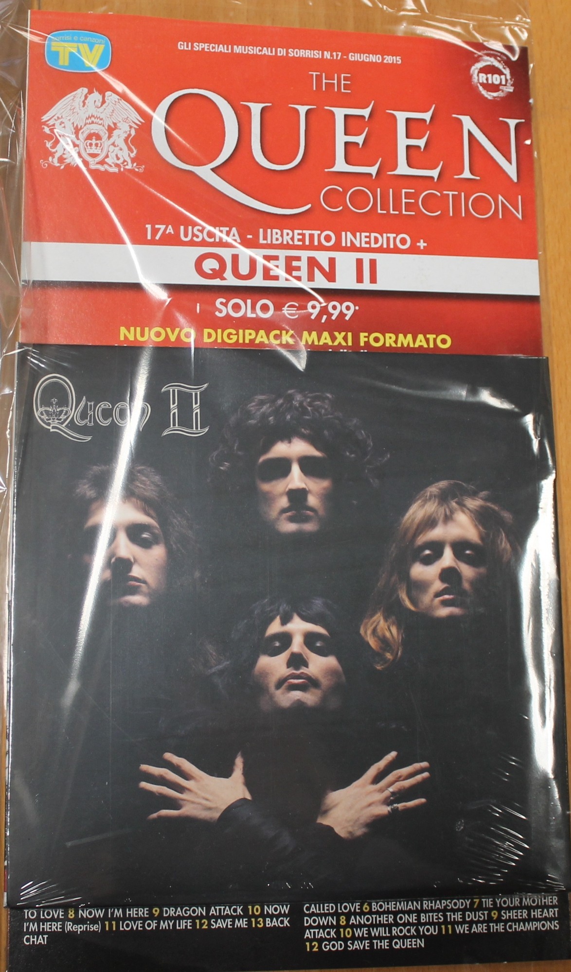 CD QUEEN COLLECTION VOL 17 QUEEN II, TV SORRISI E CANZONI