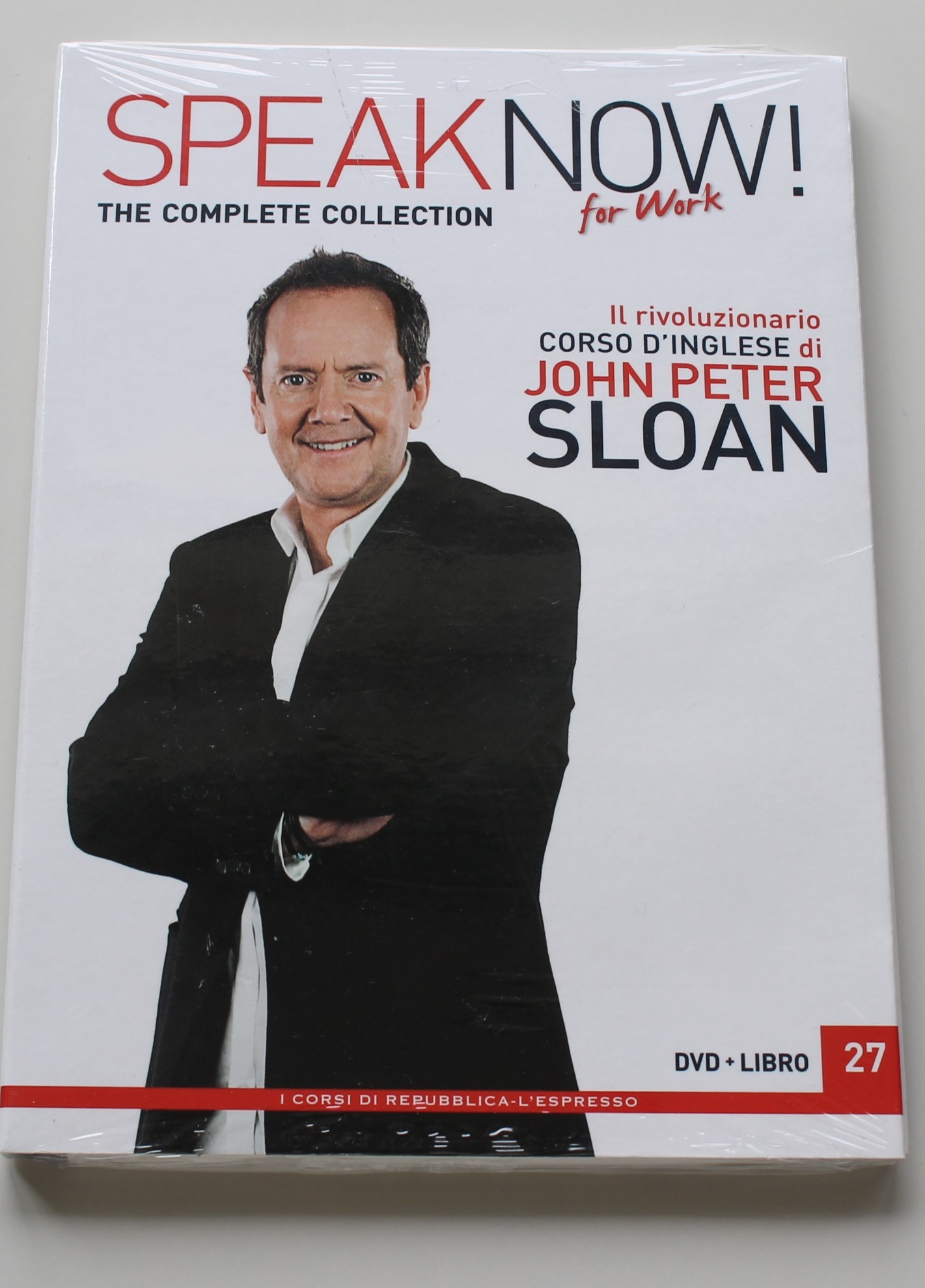 SPEAK NOW! CORSO D'INGLESE DI JOHN PETER SLOAN USCITA 27, L'ESPRESSO, DVD SIGILLATO