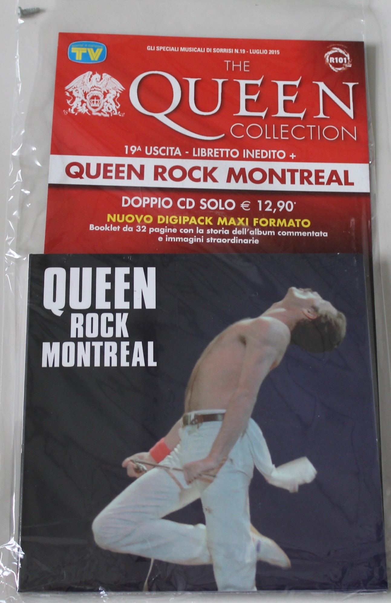 CD QUEEN COLLECTION VOL 19 QUEEN ROCK MONTREAL, TV SORRISI E CANZONI