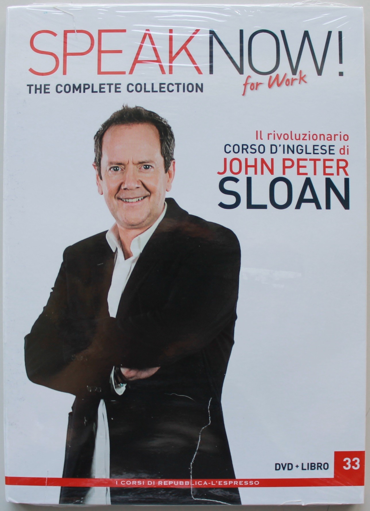 SPEAK NOW! CORSO D'INGLESE DI JOHN PETER SLOAN USCITA 33, L'ESPRESSO, DVD SIGILLATO