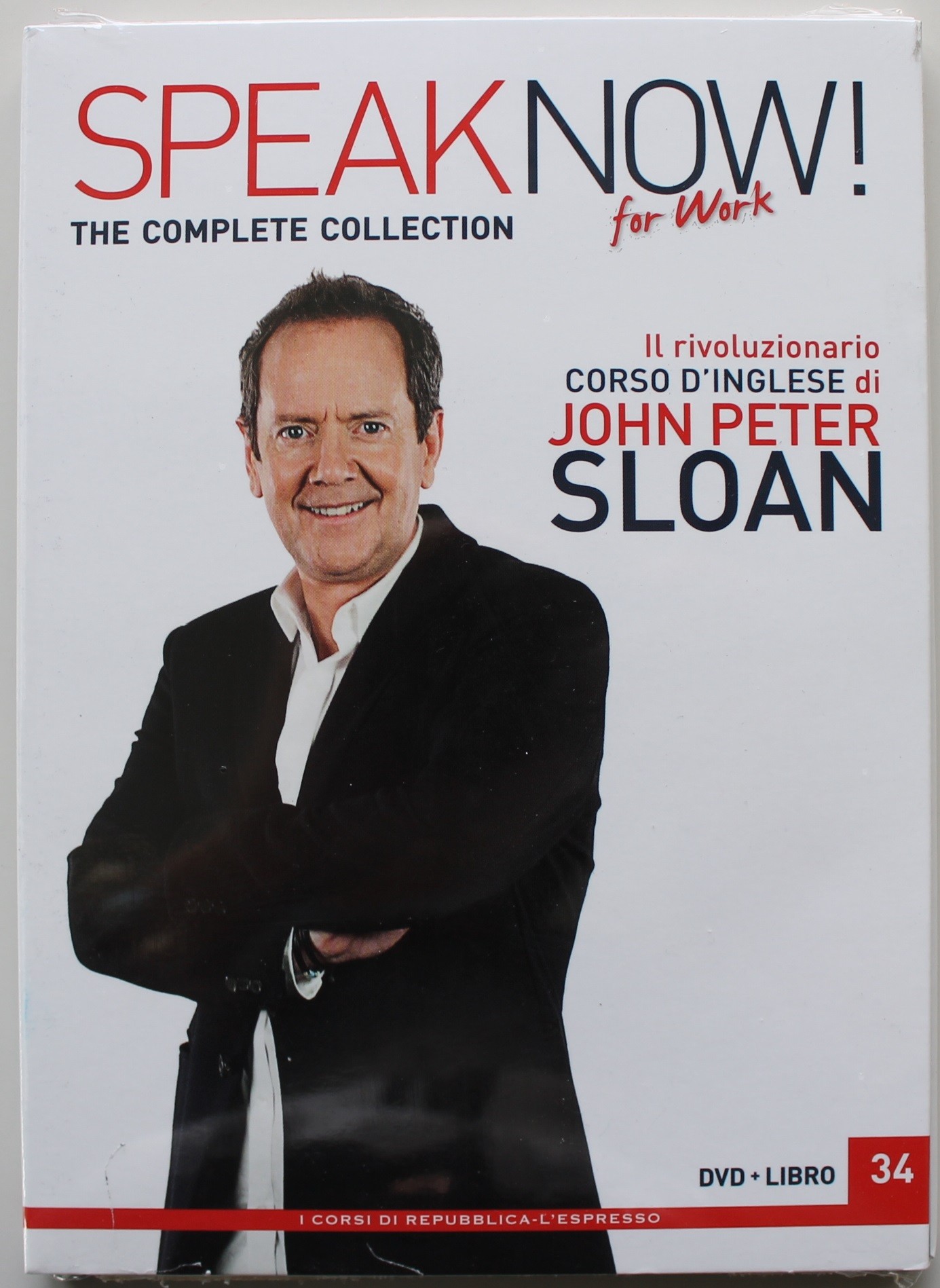 SPEAK NOW! CORSO D'INGLESE DI JOHN PETER SLOAN USCITA 34, L'ESPRESSO, DVD SIGILLATO