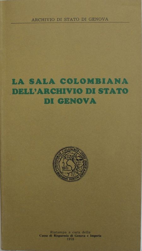 La sala Colombiana dell'archivio di Stato di Genova