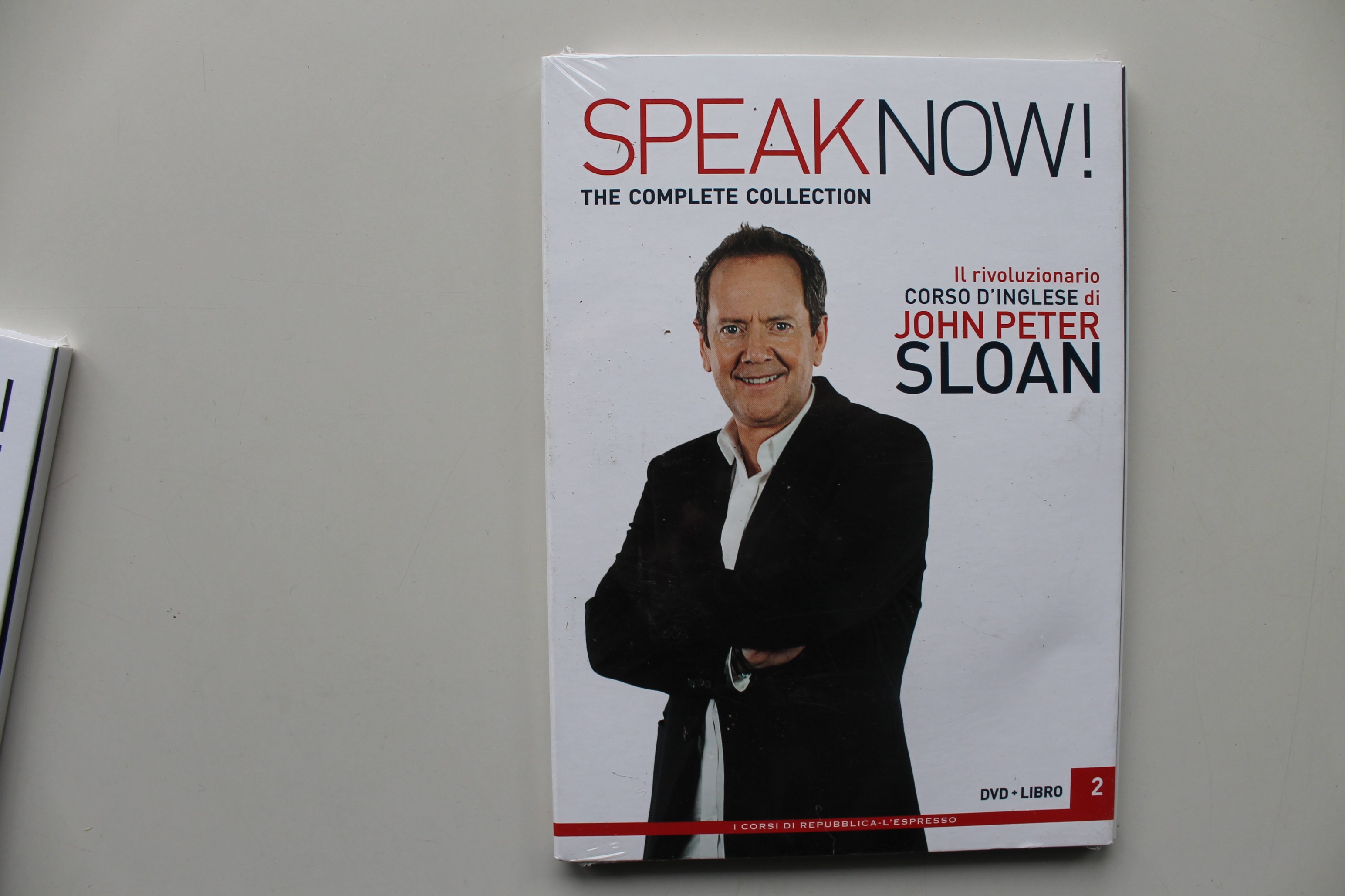 SPEAK NOW! CORSO D'INGLESE DI JOHN PETER SLOAN USCITA 2, L'ESPRESSO, DVD SIGILLATO
