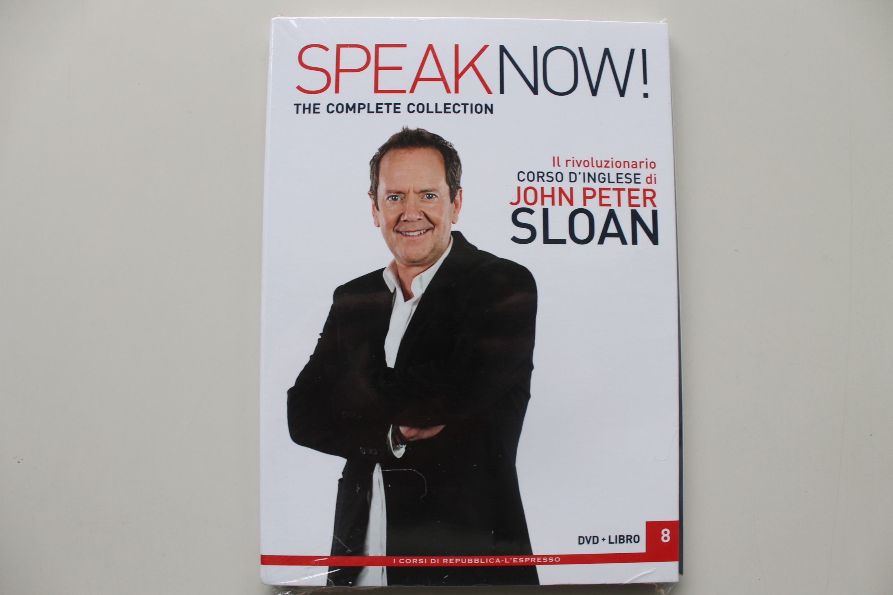 SPEAK NOW! CORSO D'INGLESE DI JOHN PETER SLOAN USCITA 8, L'ESPRESSO, DVD SIGILLATO