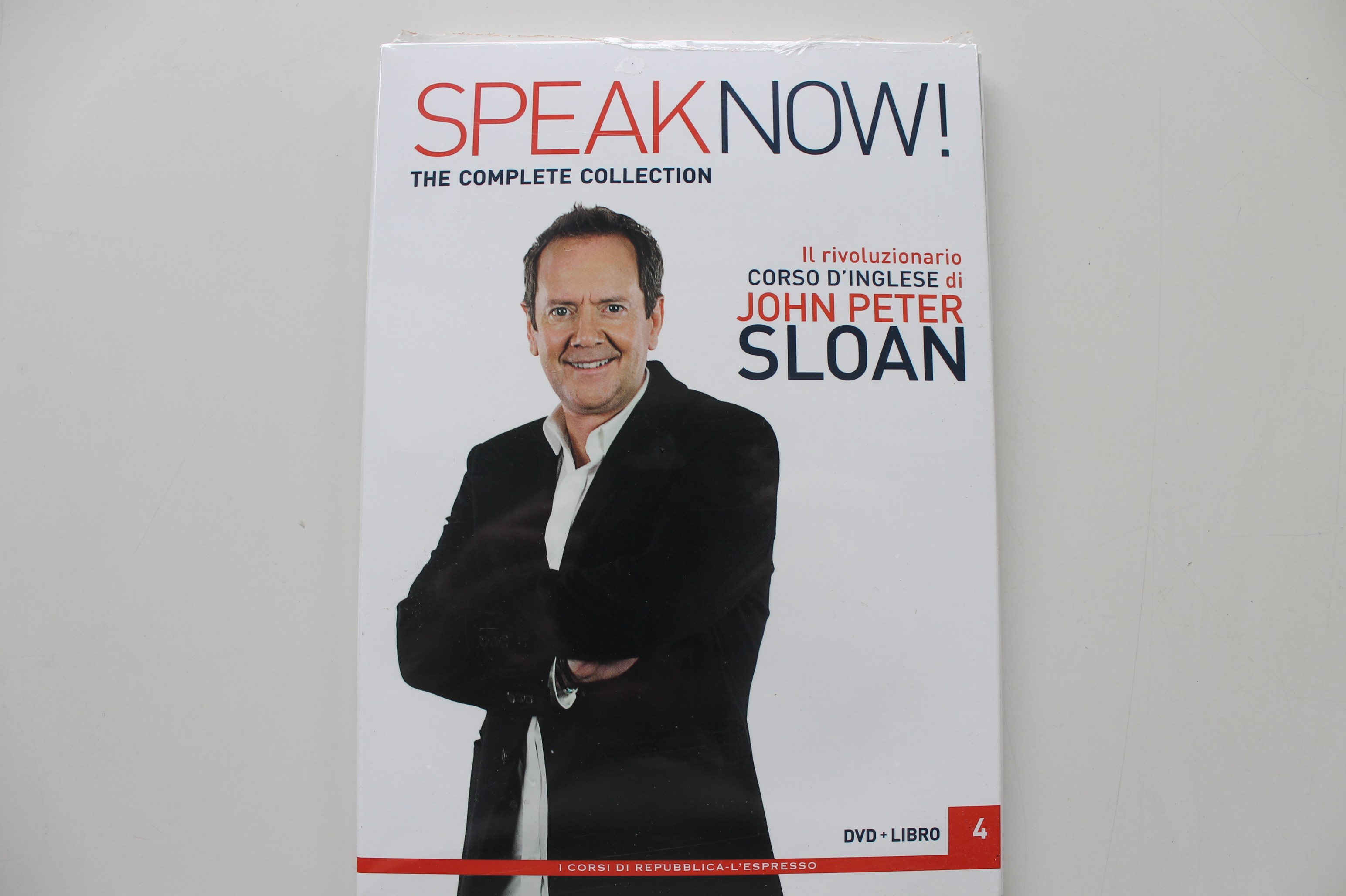 SPEAK NOW! CORSO D'INGLESE DI JOHN PETER SLOAN USCITA 4, L'ESPRESSO, DVD SIGILLATO