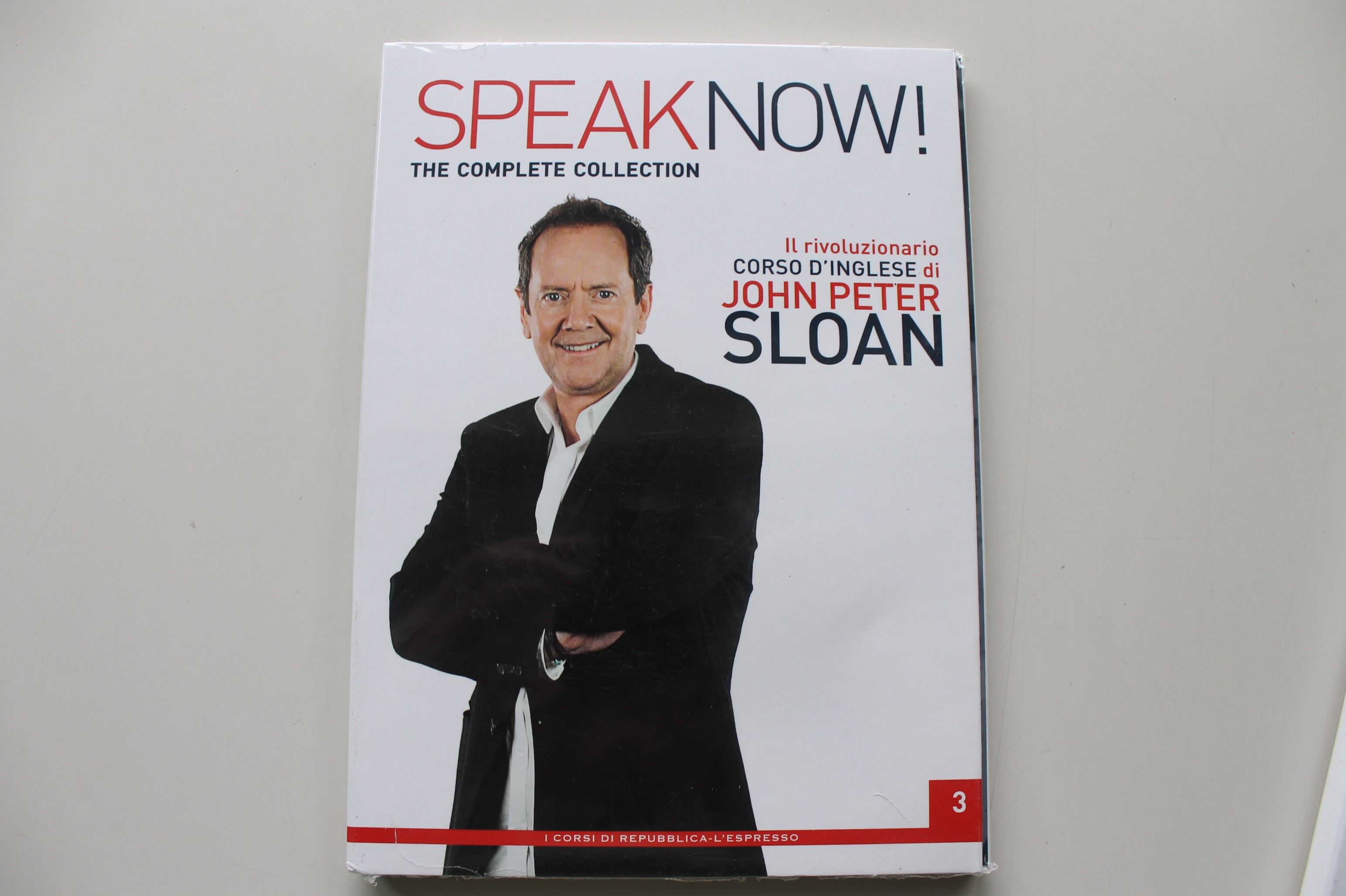 SPEAK NOW! CORSO D'INGLESE DI JOHN PETER SLOAN USCITA 3, L'ESPRESSO, DVD SIGILLATO