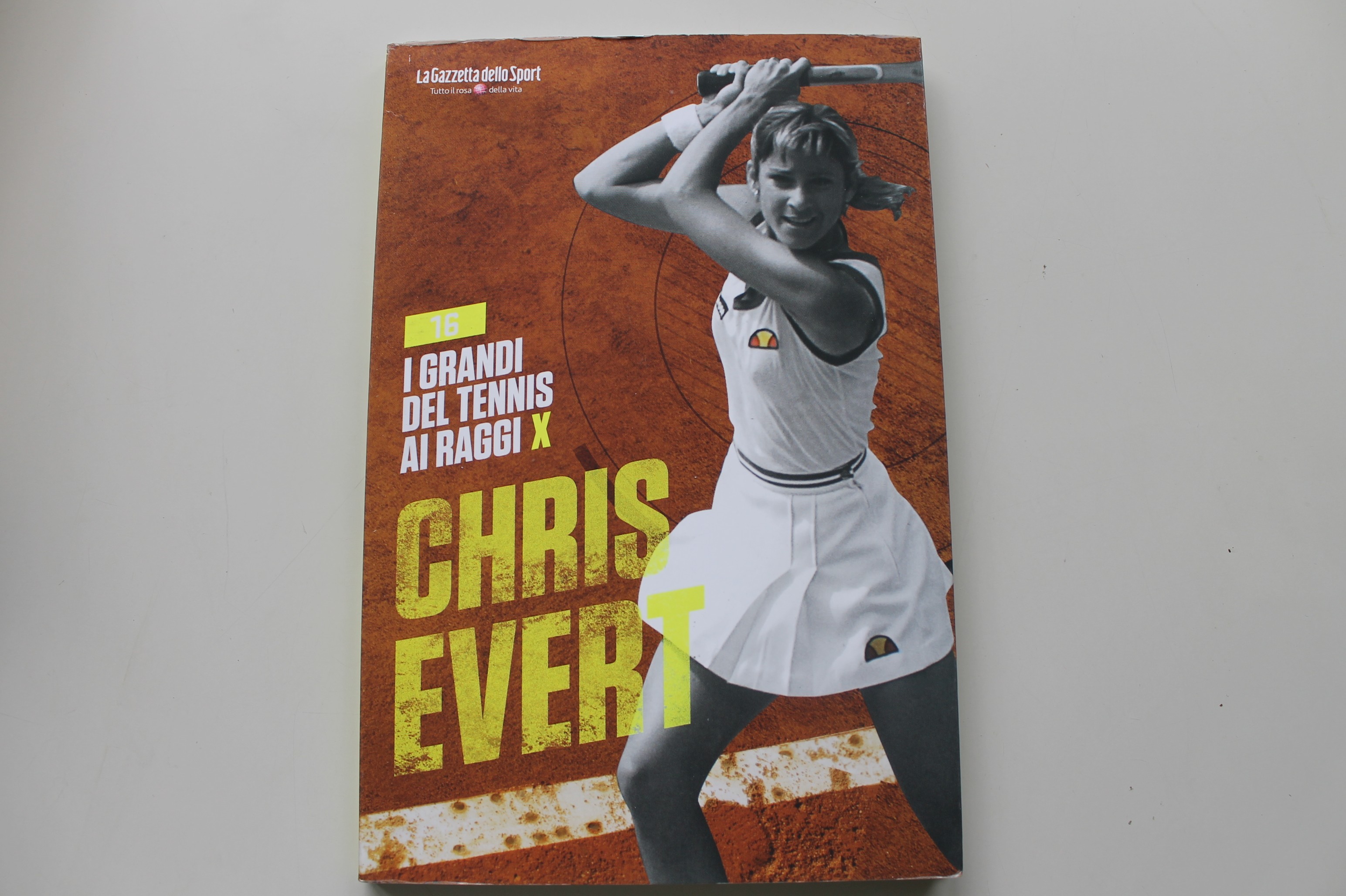 I GRANDI DEL TENNIS AI RAGGI X, CHRIS EVERT, LA GAZZETTA