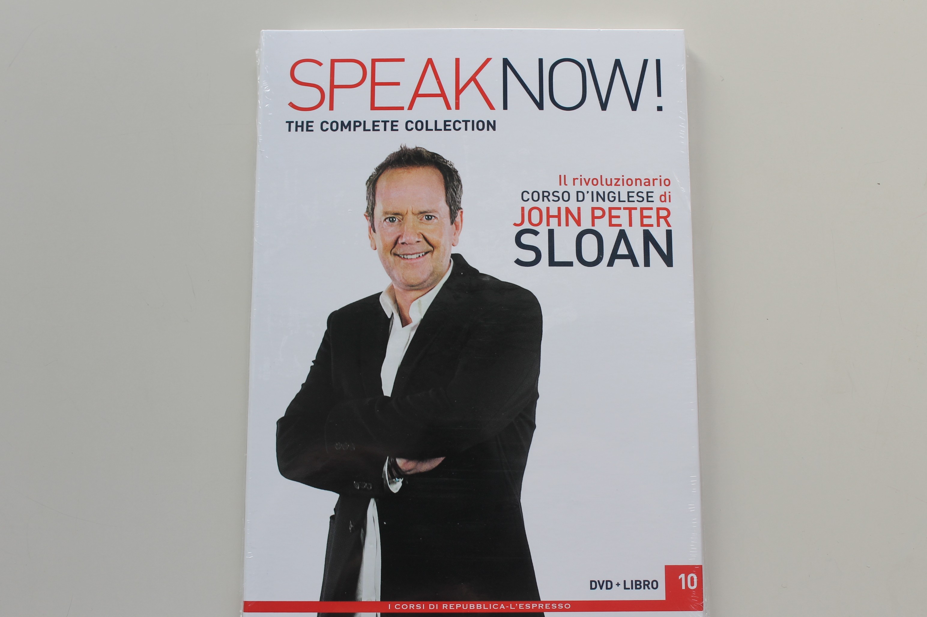 SPEAK NOW! CORSO D'INGLESE DI JOHN PETER SLOAN USCITA 10, L'ESPRESSO, DVD SIGILLATO