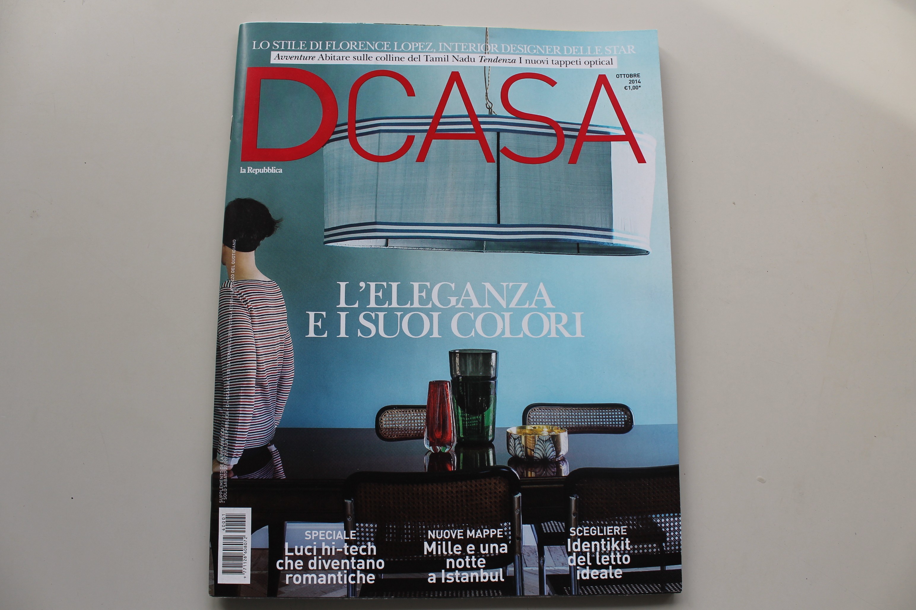 D CASA, OTTOBRE 2014, LA REPUBBLICA. 