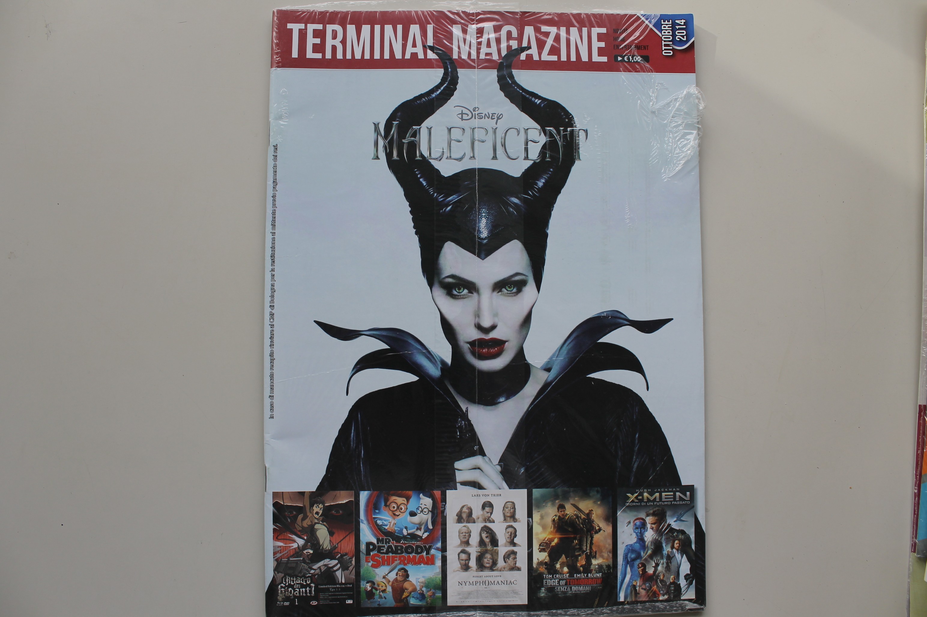 TERMINAL MAGAZINE OTTOBRE 2014, MALEFICENT