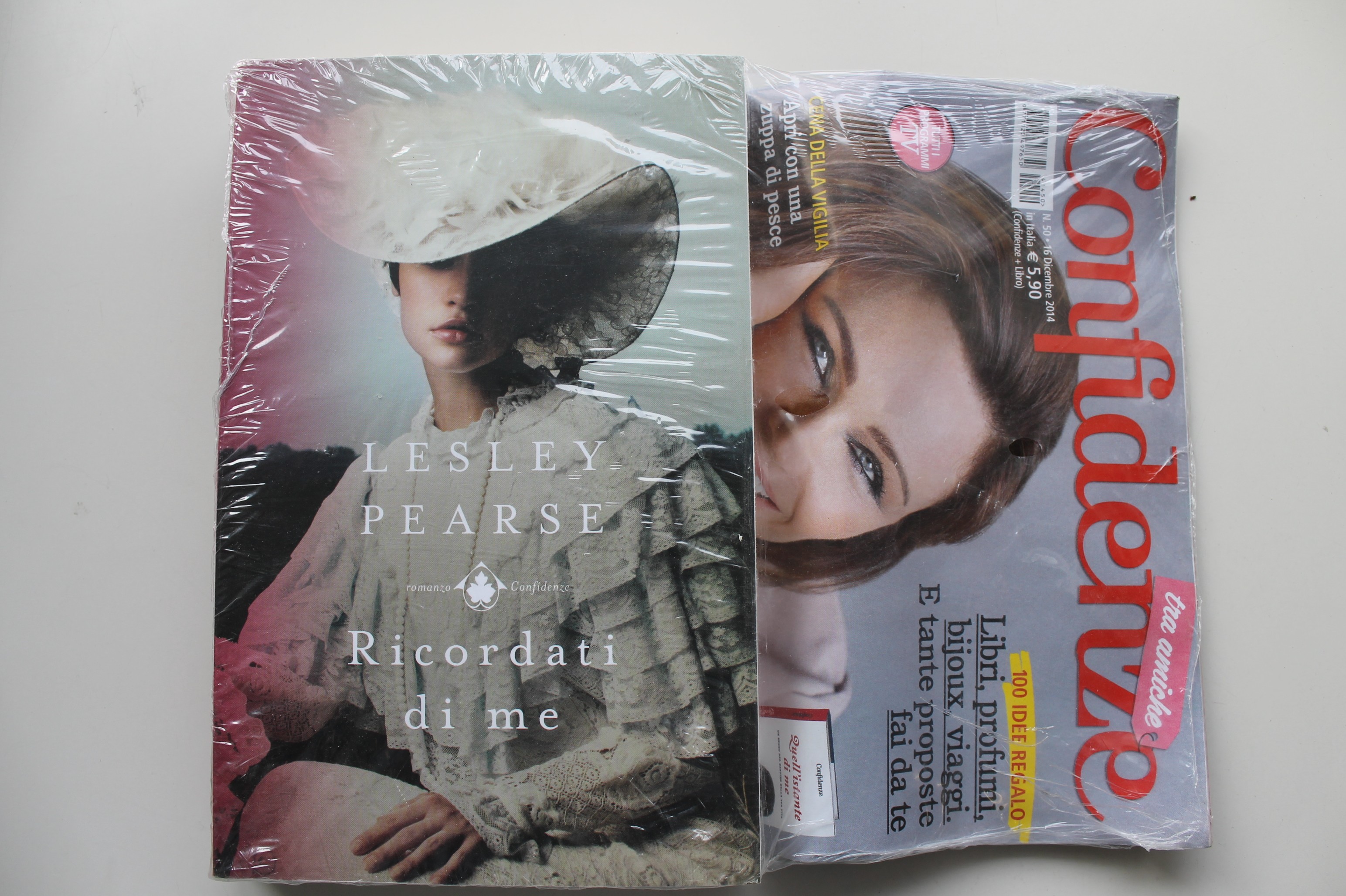RICORDATI DI ME, LESLEY PEARSE, ROMANZO CONFIDENZE CON RIVISTA N. 50 DEL 16/12/2014