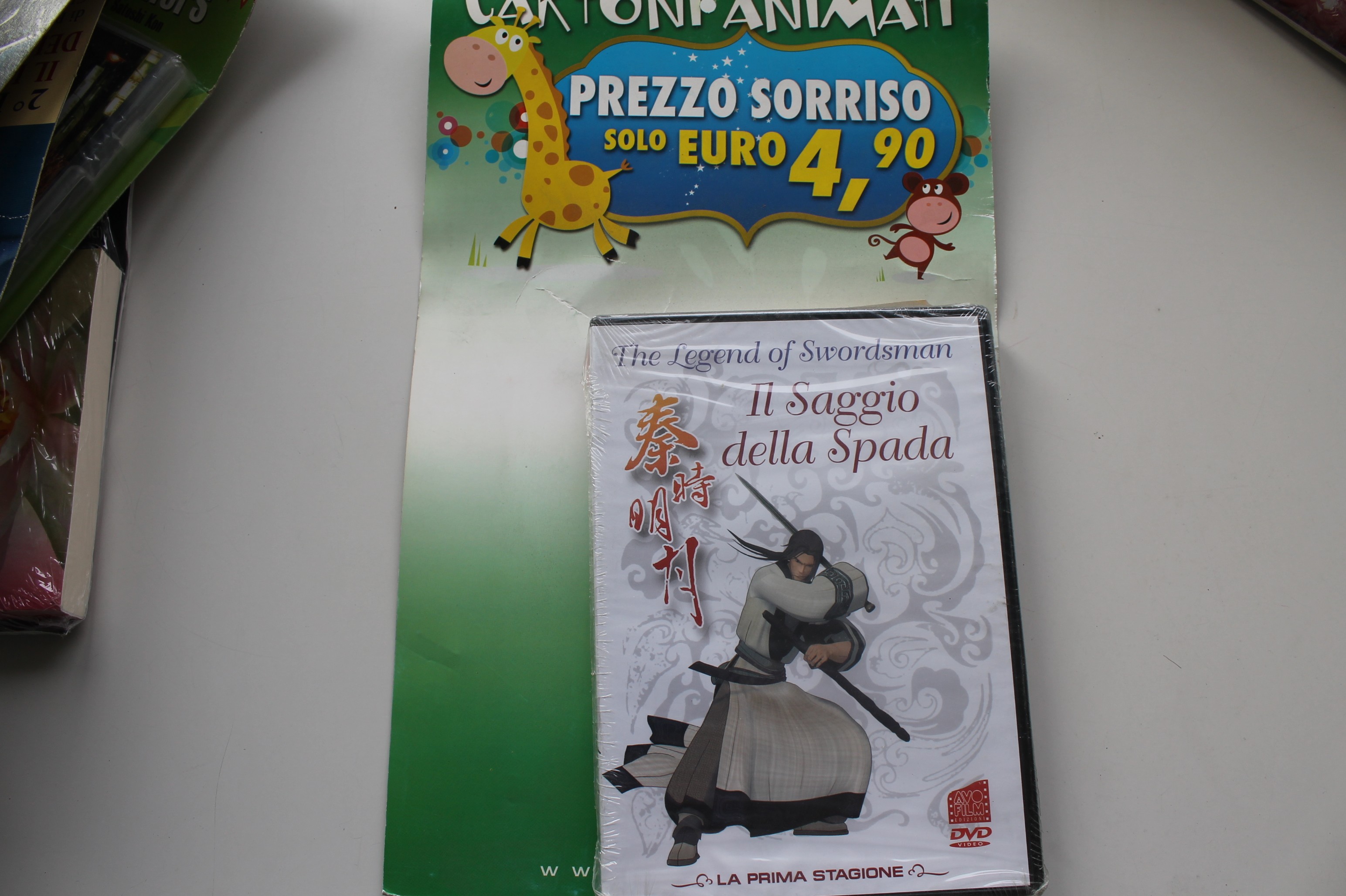 THE LEGEND OF SWORDSMAN, IL SAGGIO DELLA SPADA, PRIMA STAGIONE DVD SIGILLATO
