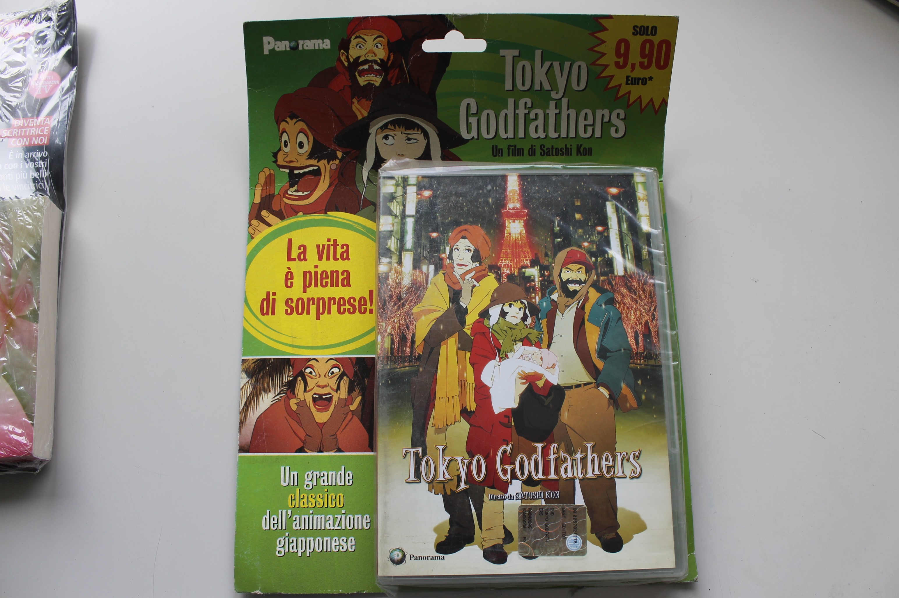 TOKYO GODFATHERS, SATOSHI KON, PANORAMA, SIGILLATO