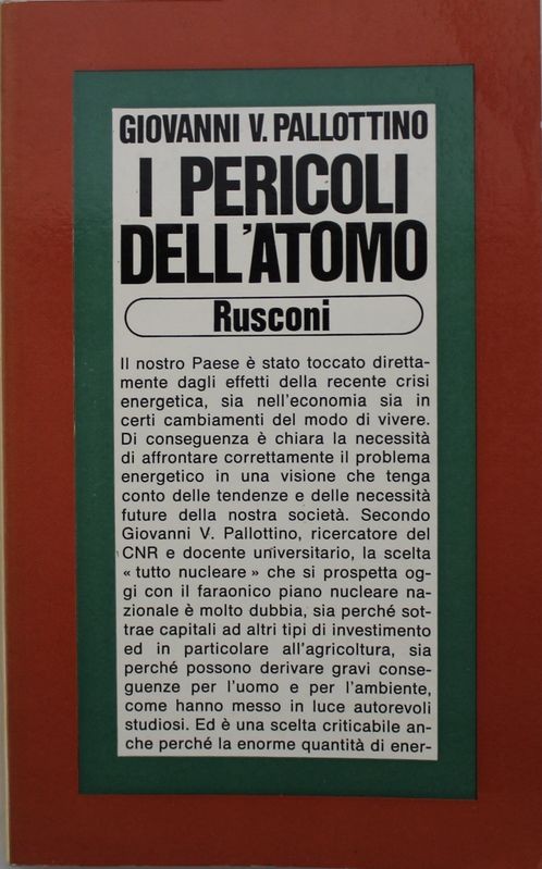 I pericoli dell'atomo