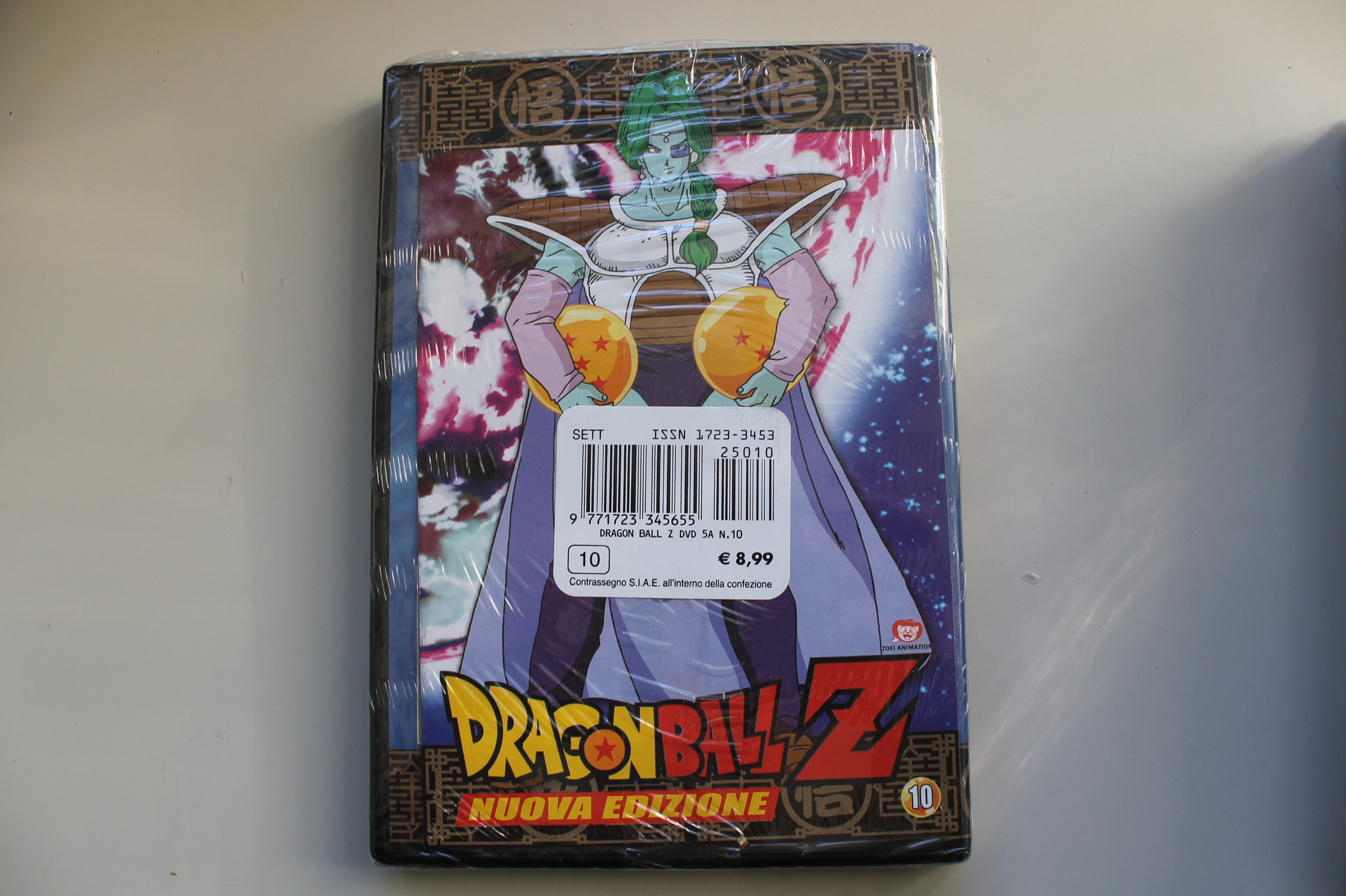 DRAGON BALL Z DVD N.10, NUOVA EDIZIONE DELUXE 6 EPISODI. SIGILLATO
