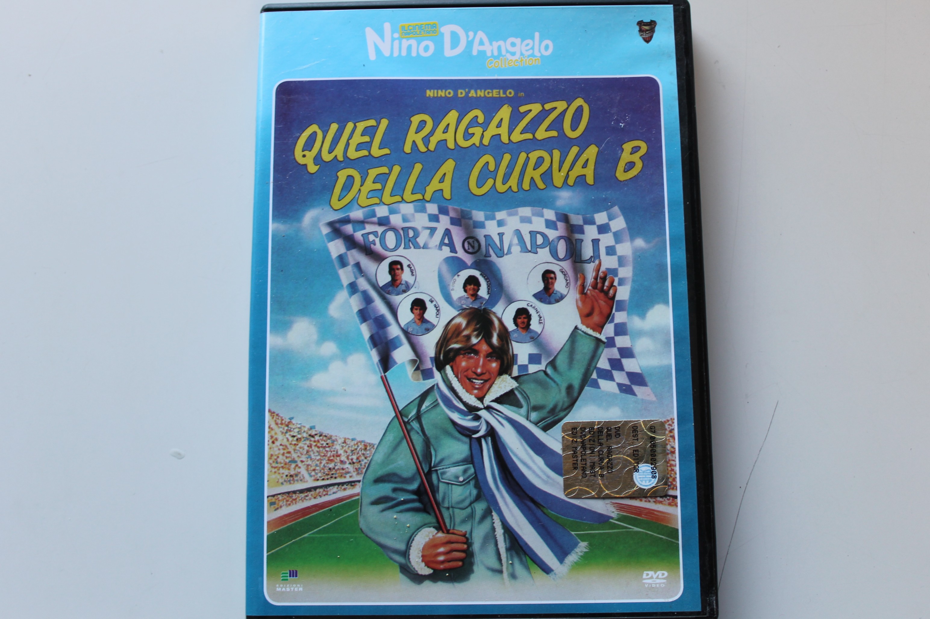 NINO D'ANGELO COLLECTION, QUEL RAGAZZO DELLA CURVA B DVD, SIGILLATO